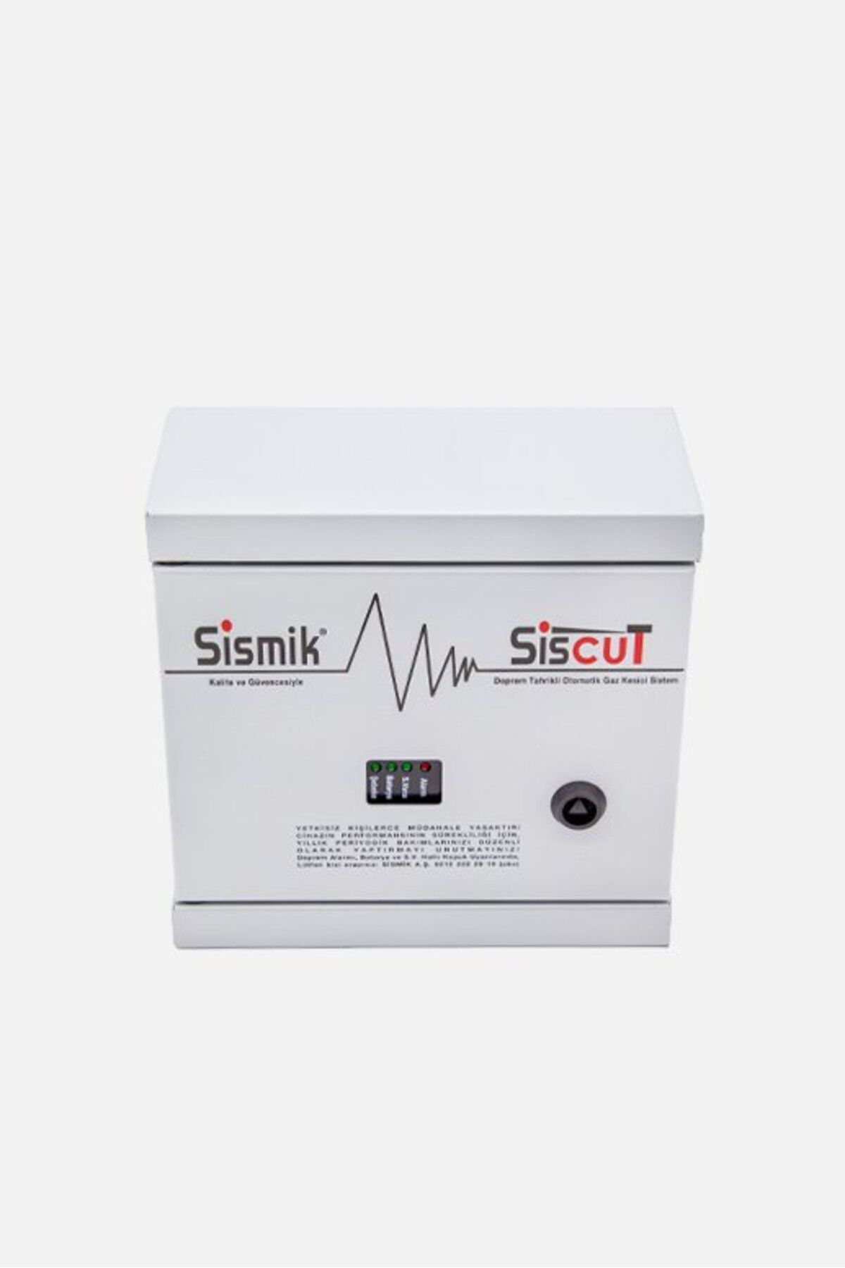 SİSMİK Sismik Siscut Elektronik Deprem Sensörü Cihazı