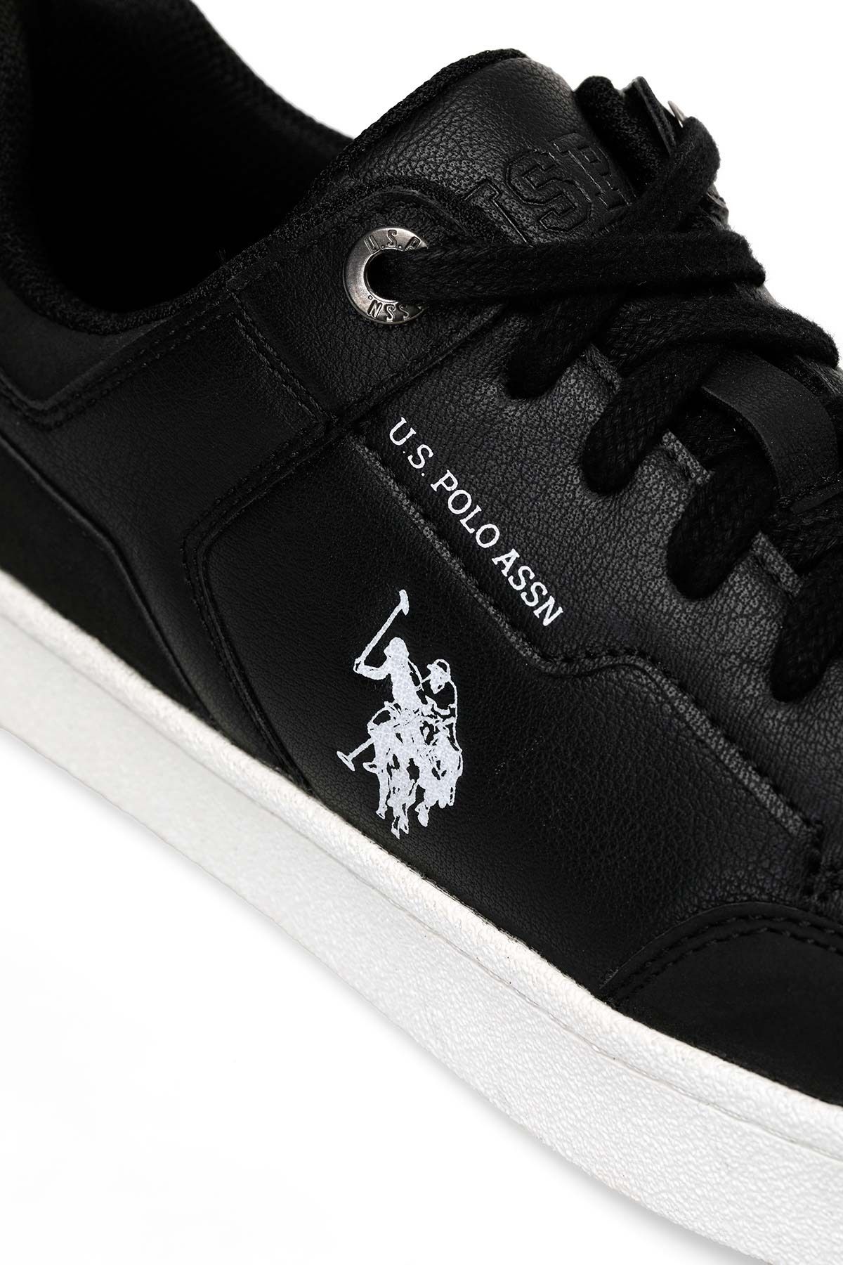 اسنیکر مشکی زنانه کفش ورزشی Ponnie 4fx سیاه U.S. Polo Assn.