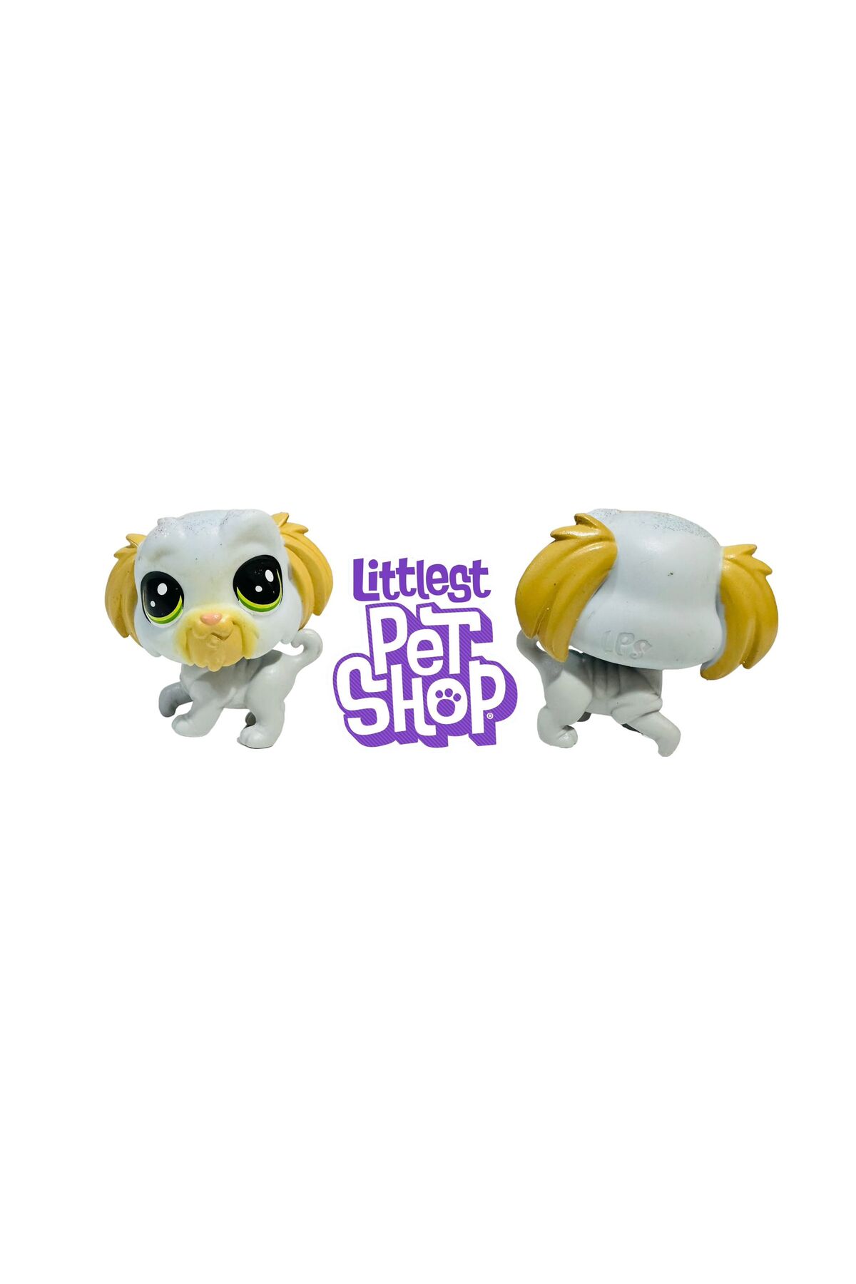littlest pets shop lps simli köpek nadir miniş oyuncak minişler