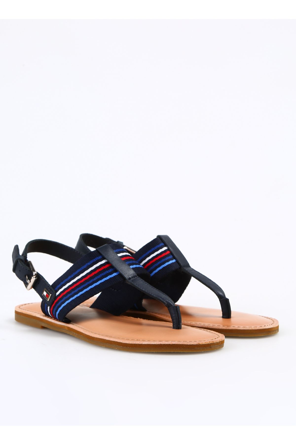 صندل آبی زنانه های نیروی دریایی FW0FW07924DW6 Tommy Hilfiger