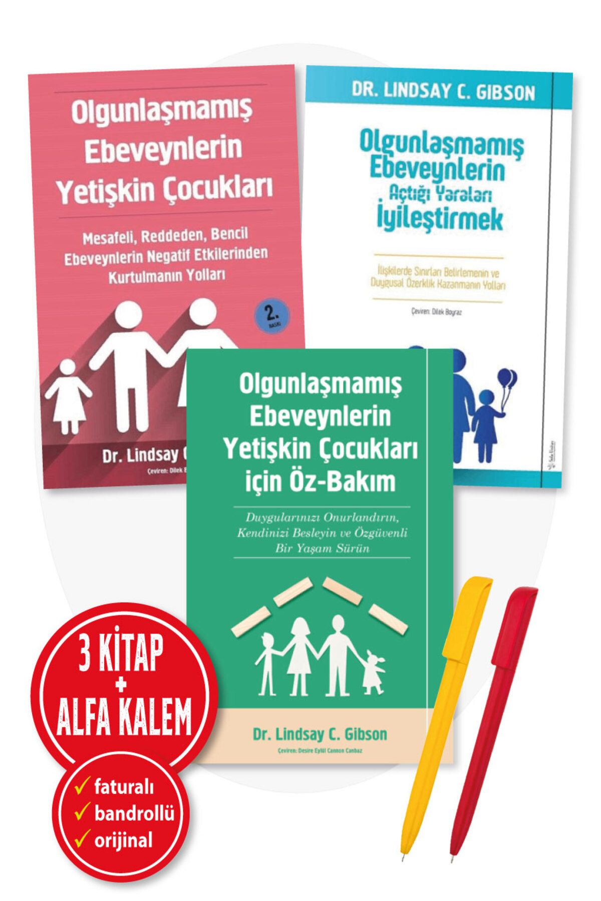 Sola Unitas Lindsay Gibson 3 Kitap-Olgunlaşmamış Ebeveynlerin