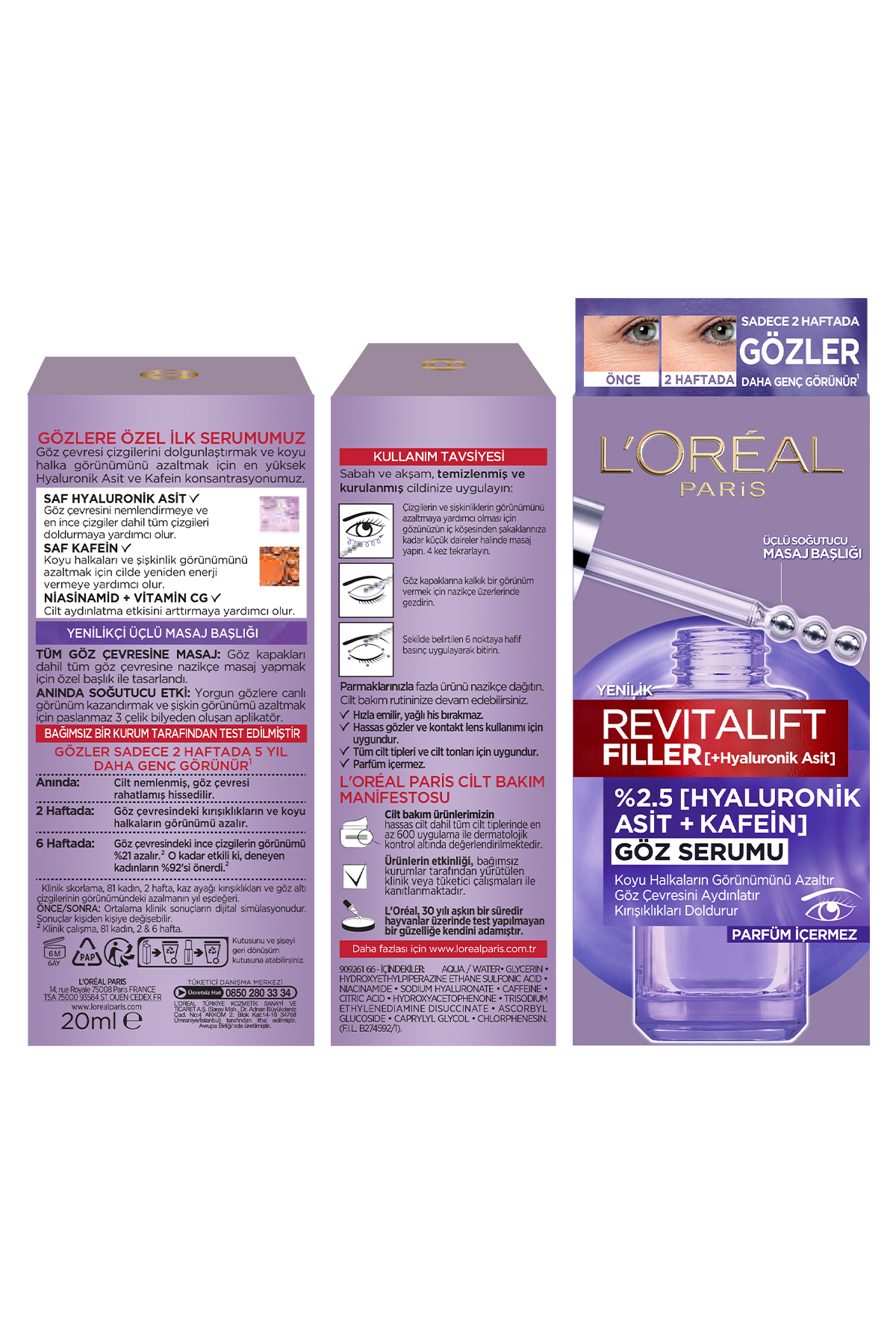 سرم چشم   L'Oreal Paris | TYCJ7BE34N171514222861331 اورجینال - تصویر 2