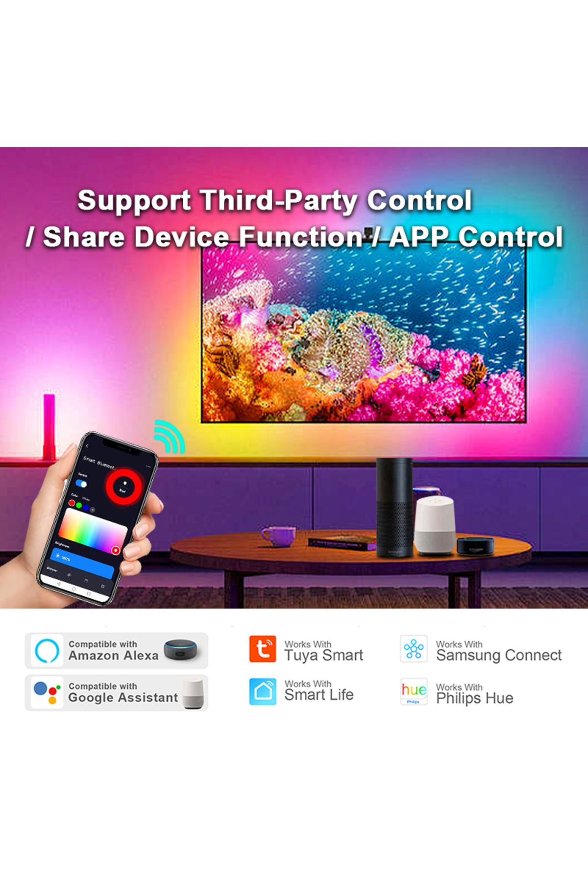 Choice-Zigbee 3.0 WiFi LED Controller 2.4GHz CCT RGB RGBW RGBCCT LED Strip Tuya Gateway Hue Bridge Smart... 4