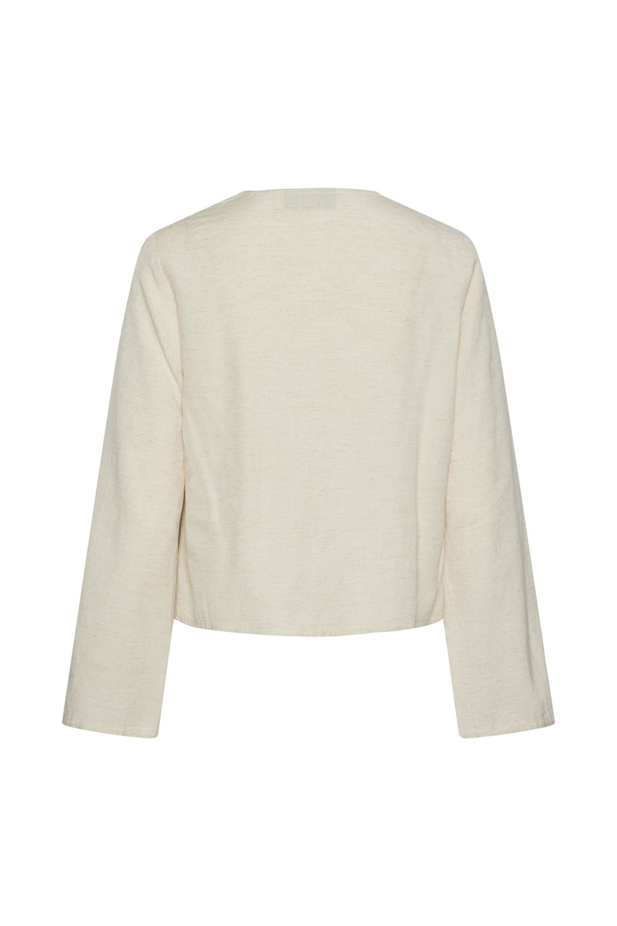 PIECES-SHIRT - WITH SLEEVES FEM WOV VI47/CO41/LIN12 2