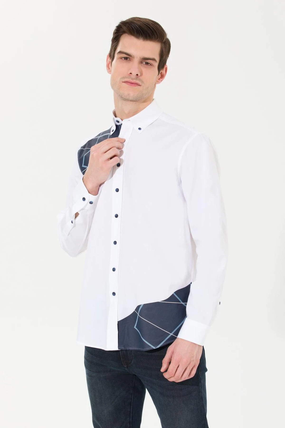 پیراهن مردانه پیر کاردین | Gömlek Pierre Cardin - Image 2