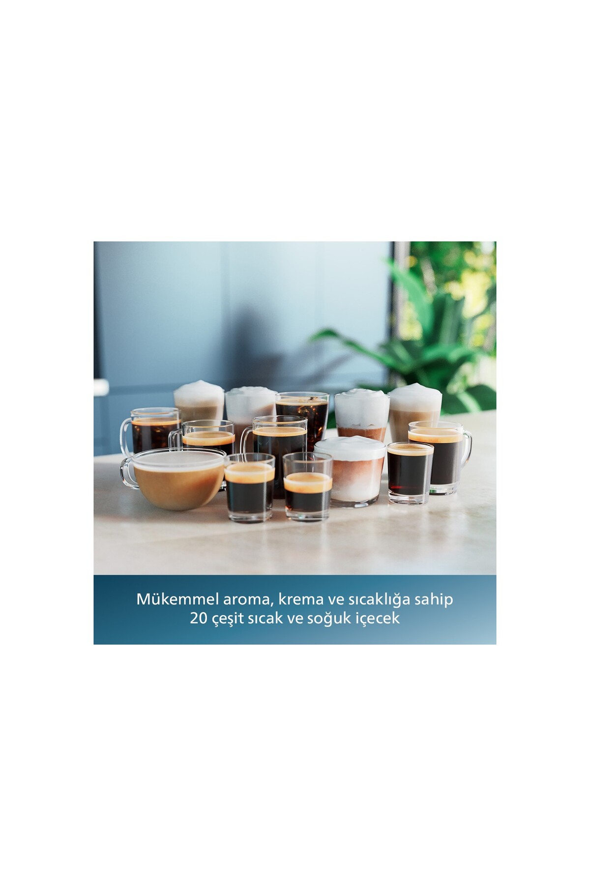 5500 Serisi Yeni  Tam Otomatik Espresso Makinesi 15 Bar Güç 4