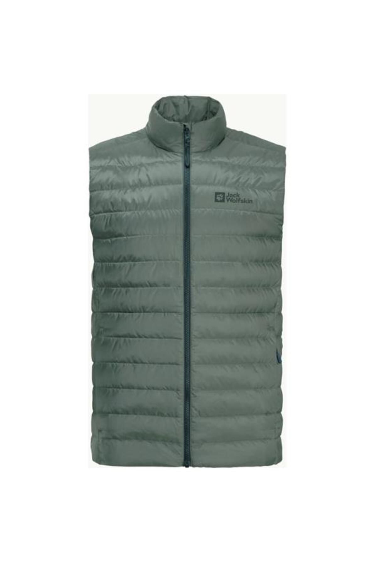 PILVI DOWN VEST M جلیقه مردانه پرچین سبز 4311 Jack Wolfskin