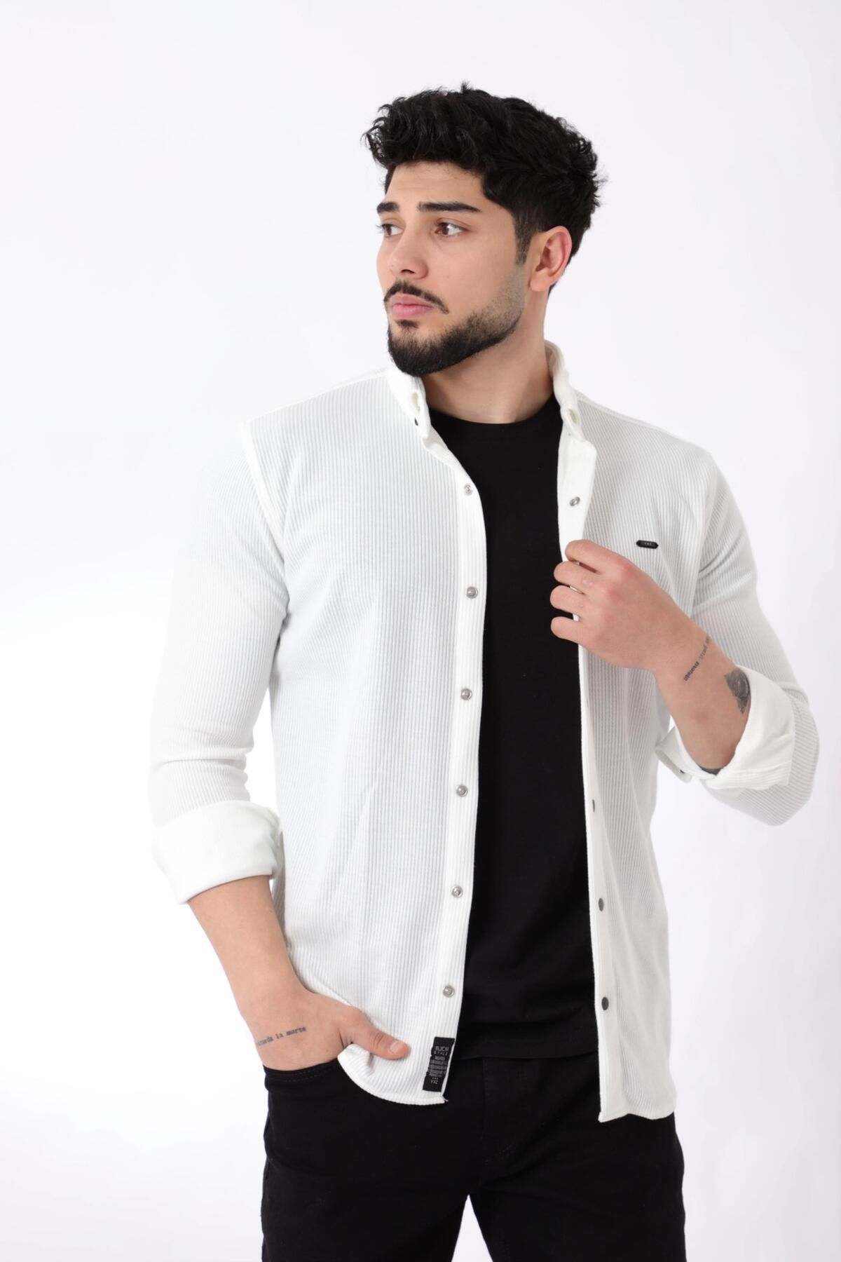 Stilkombin-Cămașă Bady tricotată uni - XC U16788_40297 3
