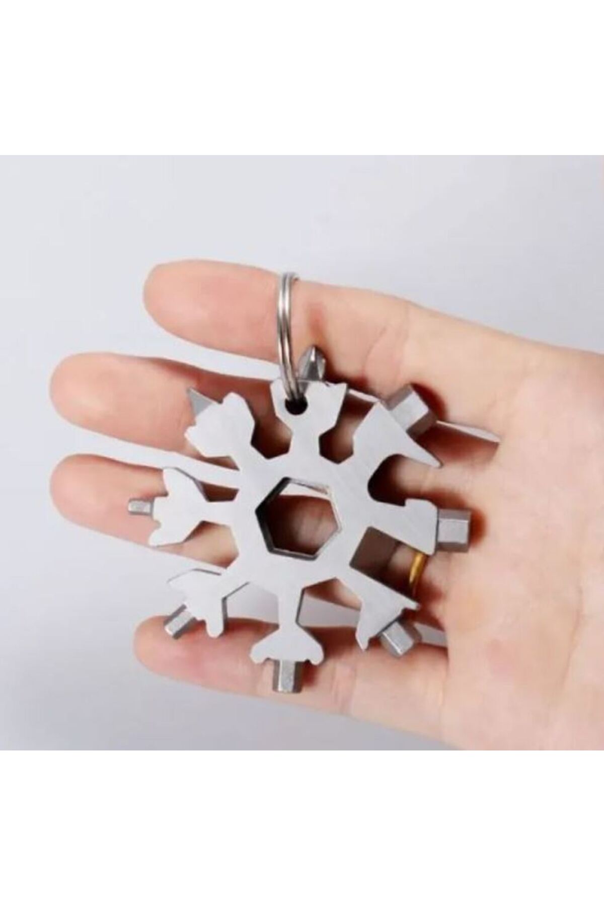 Mare Sadler ÇOK AMAÇLI TORNAVİDA SETİ KAR TANESİ ANAHTARLIK