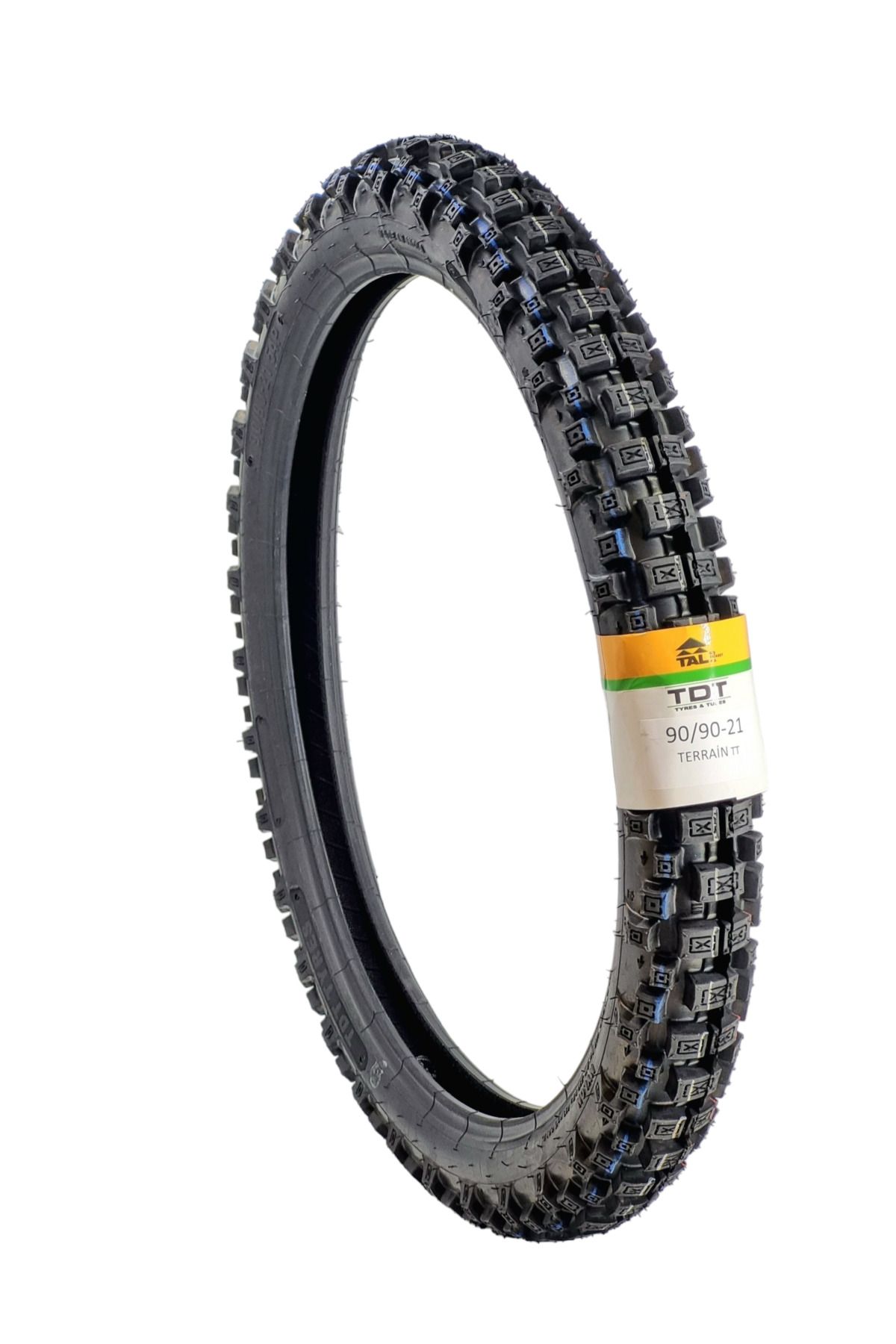 TDT TYRES 90/90-21 TT (TUBETYPE - İÇ LASTİKLİ TİP) ENDURO ÖN LASTİK TERRAİN2B