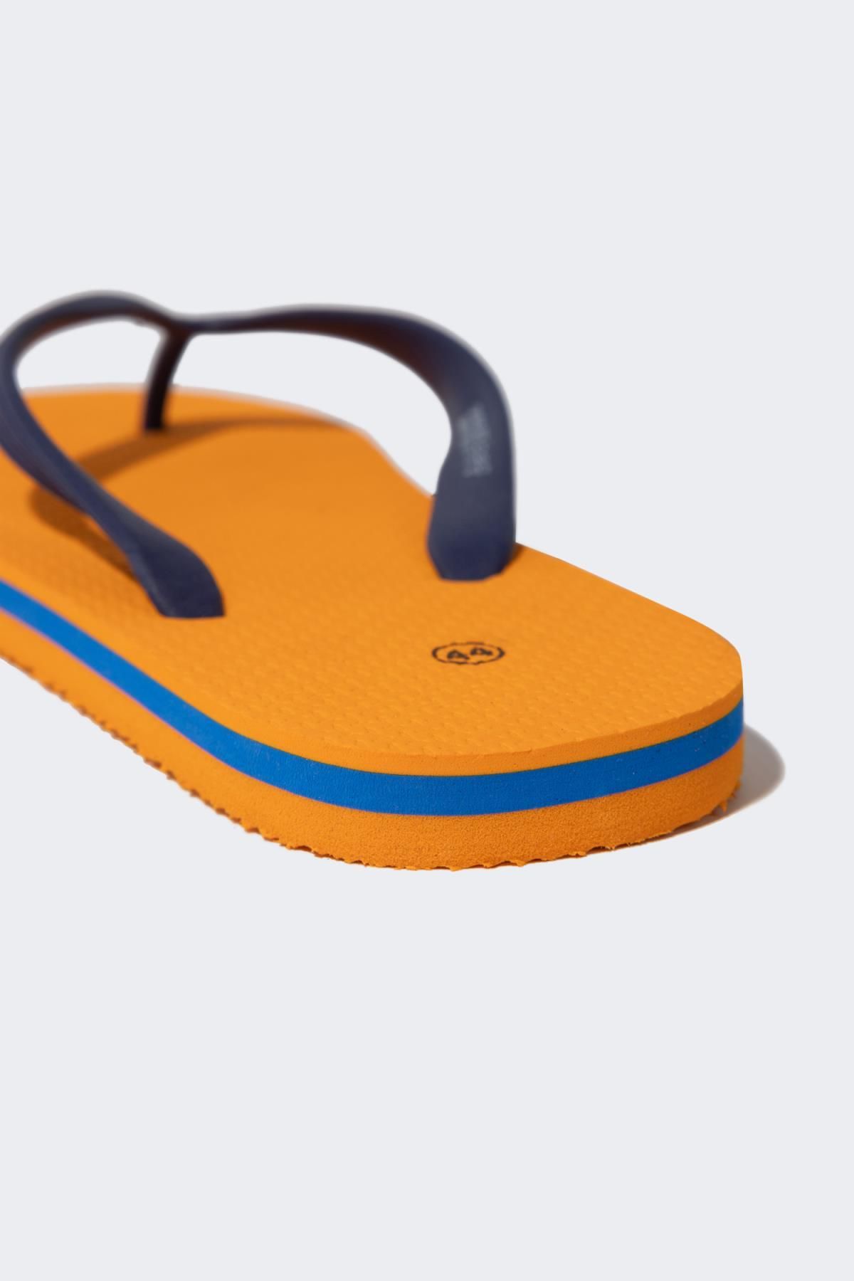 DeFacto-Herren-Flip-Flops mit flacher Sohle aus Kunstleder, C9149AX24HS 6
