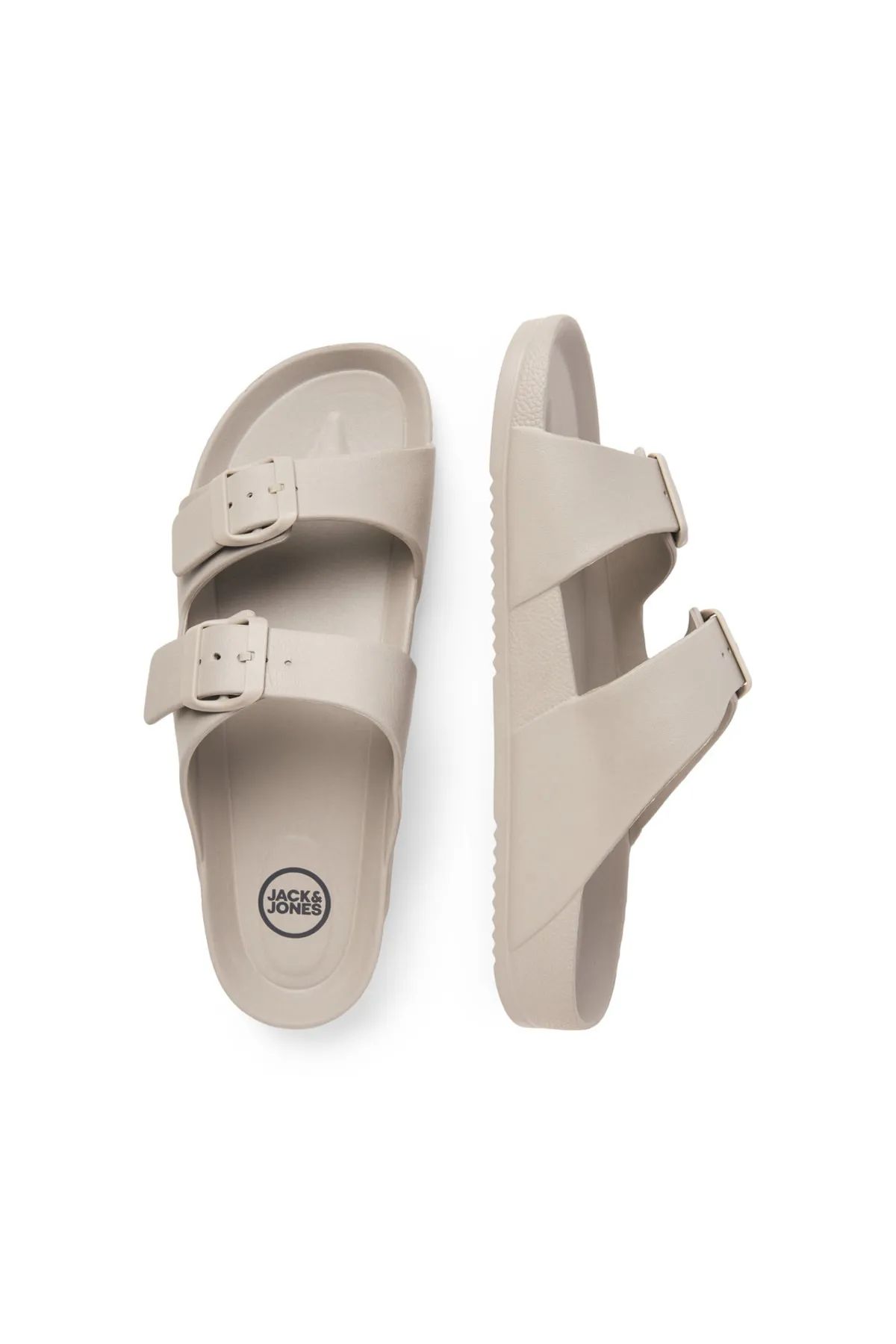 دمپایی نود مردانه Jack Jones Slipper Beige 's Made Sandal Noos Malded Jack & Jones