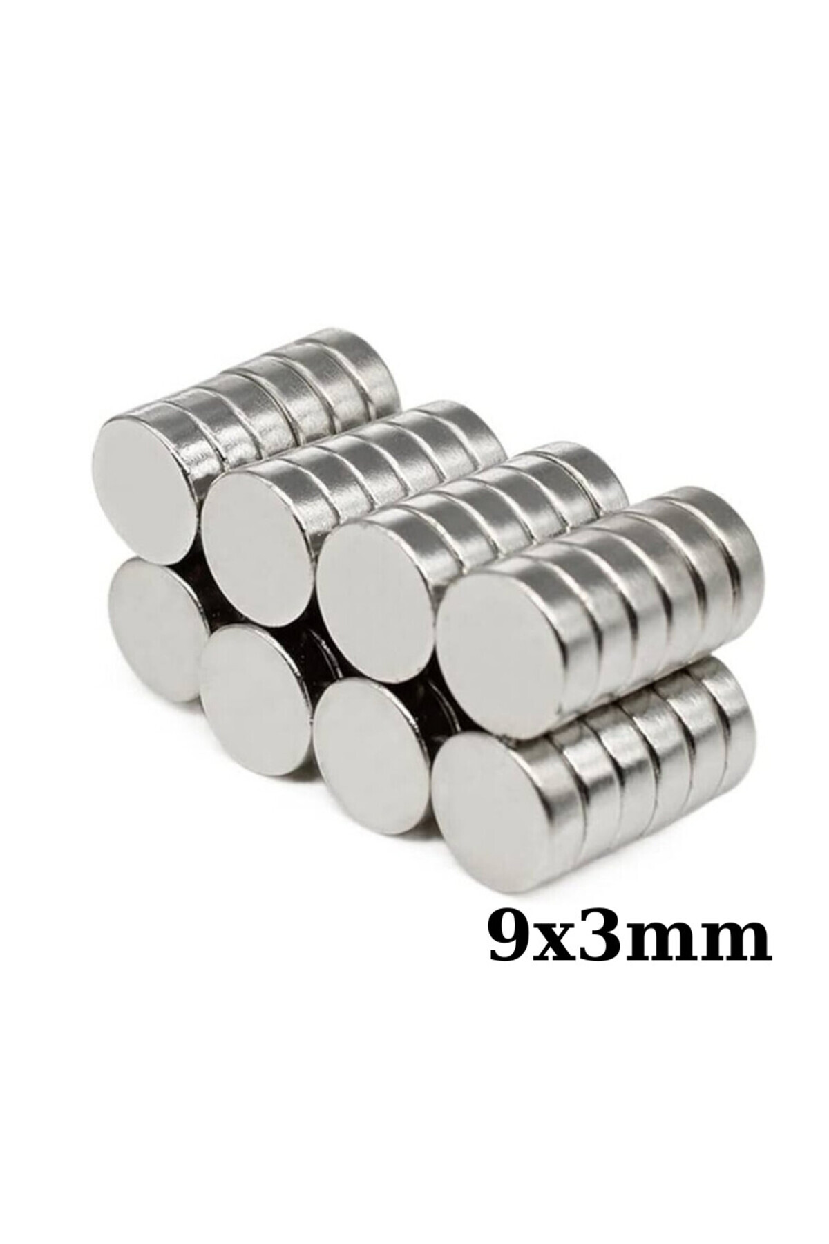 Motorobit 9x3mm Neodyum Güçlü Mıknatıs - Neodim Magnet