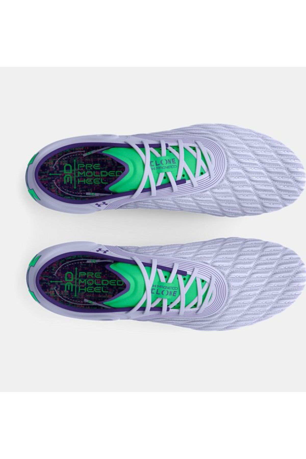 کفش چمن مصنوعی داخلی بنفش مردانه کلون UA 3.0 FG 501 آندر آرمور Under Armour