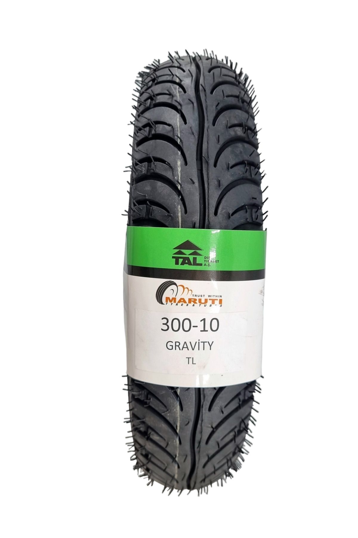 MARUTİ TYRES 300-10 TL (TUBELESS - DUBLEKS) ELEKTRİKLİ MOTOSİKLET LASTİĞİ GRAVİTY