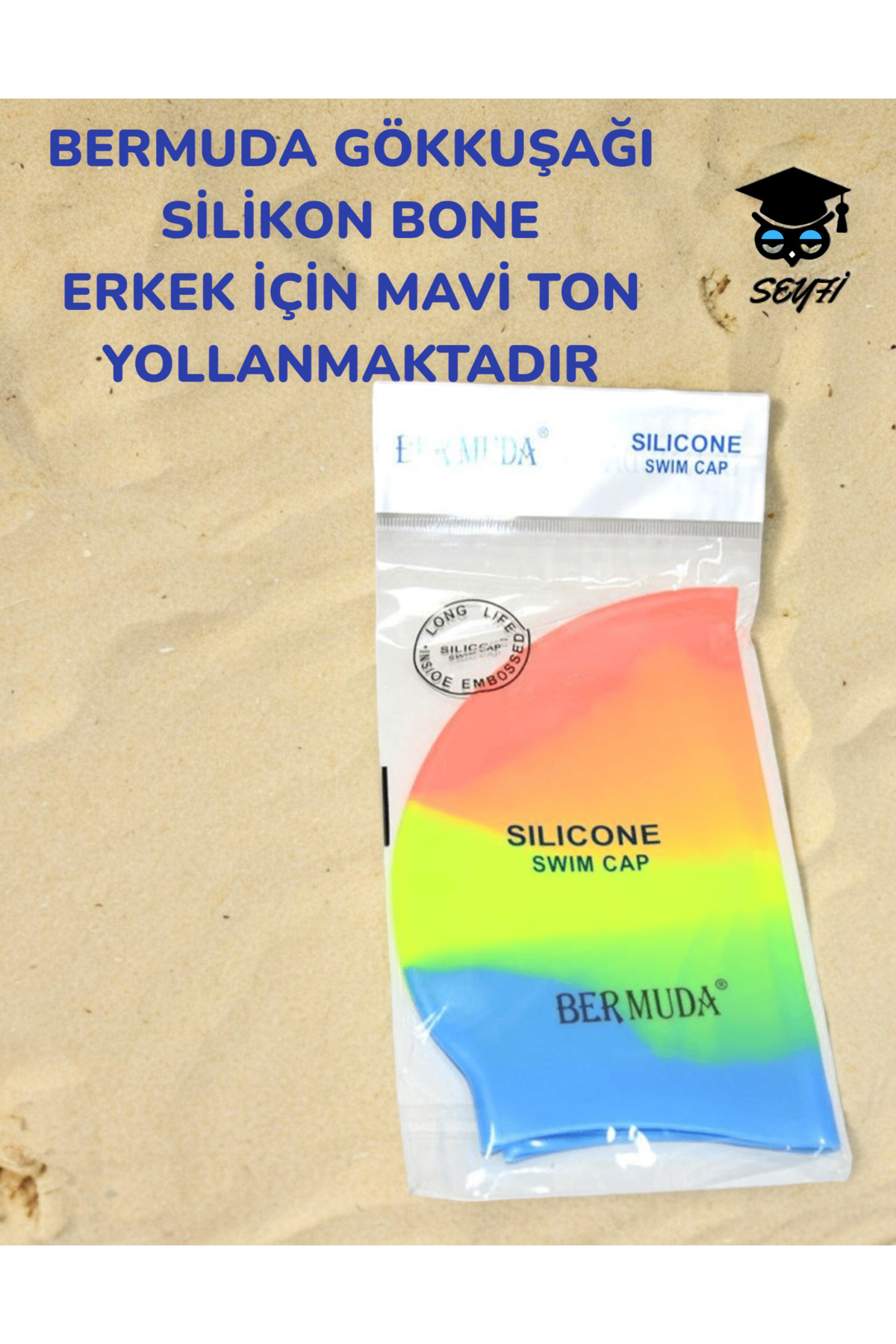 SEYFİKİRTASİYE BERMUDA GÖKKUŞAĞI SİLİKON BONE HAVUZ DENİZ BONESİ