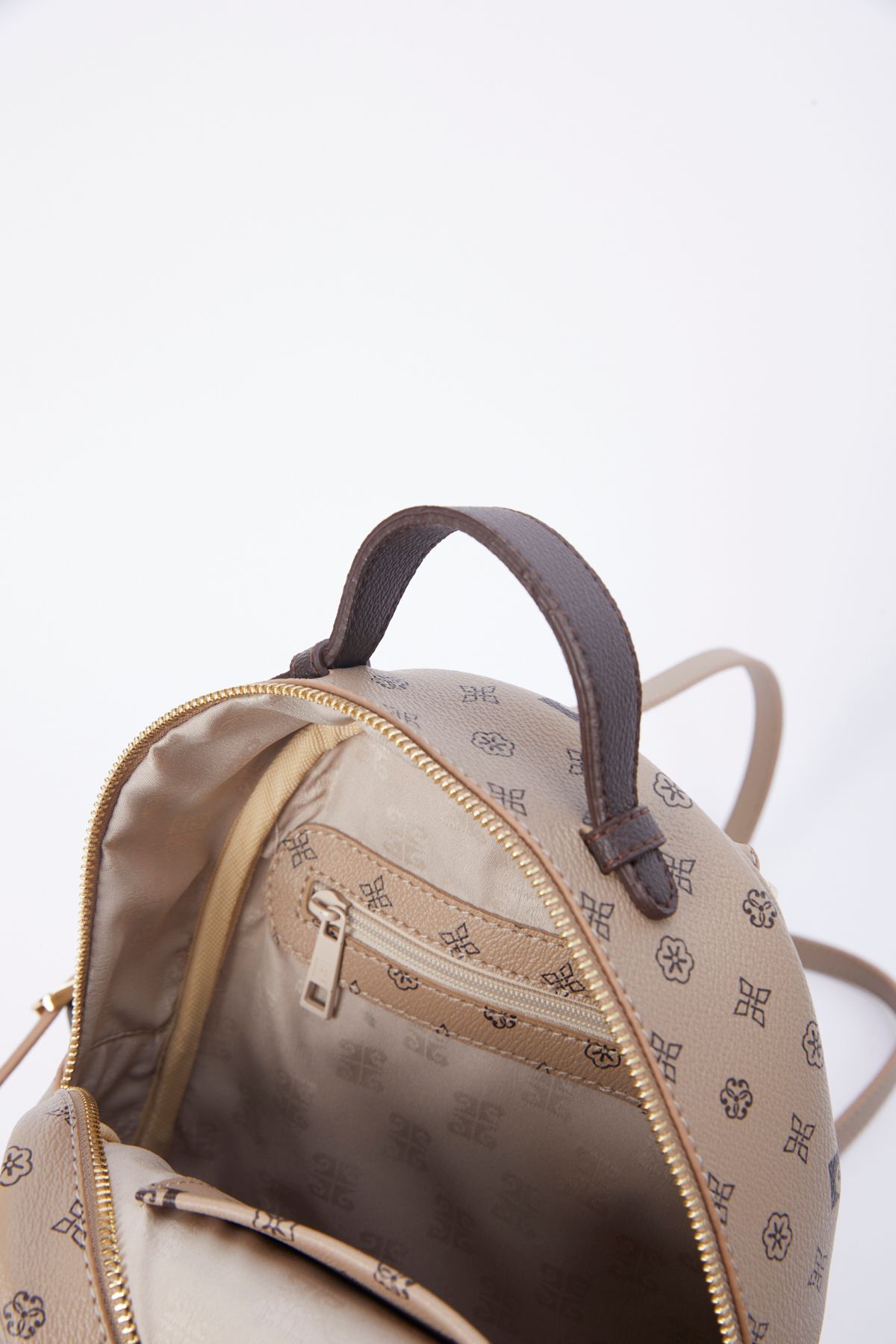 Pierre Cardin-Damski plecak taupe New Monogram 05PO22Y1541 4