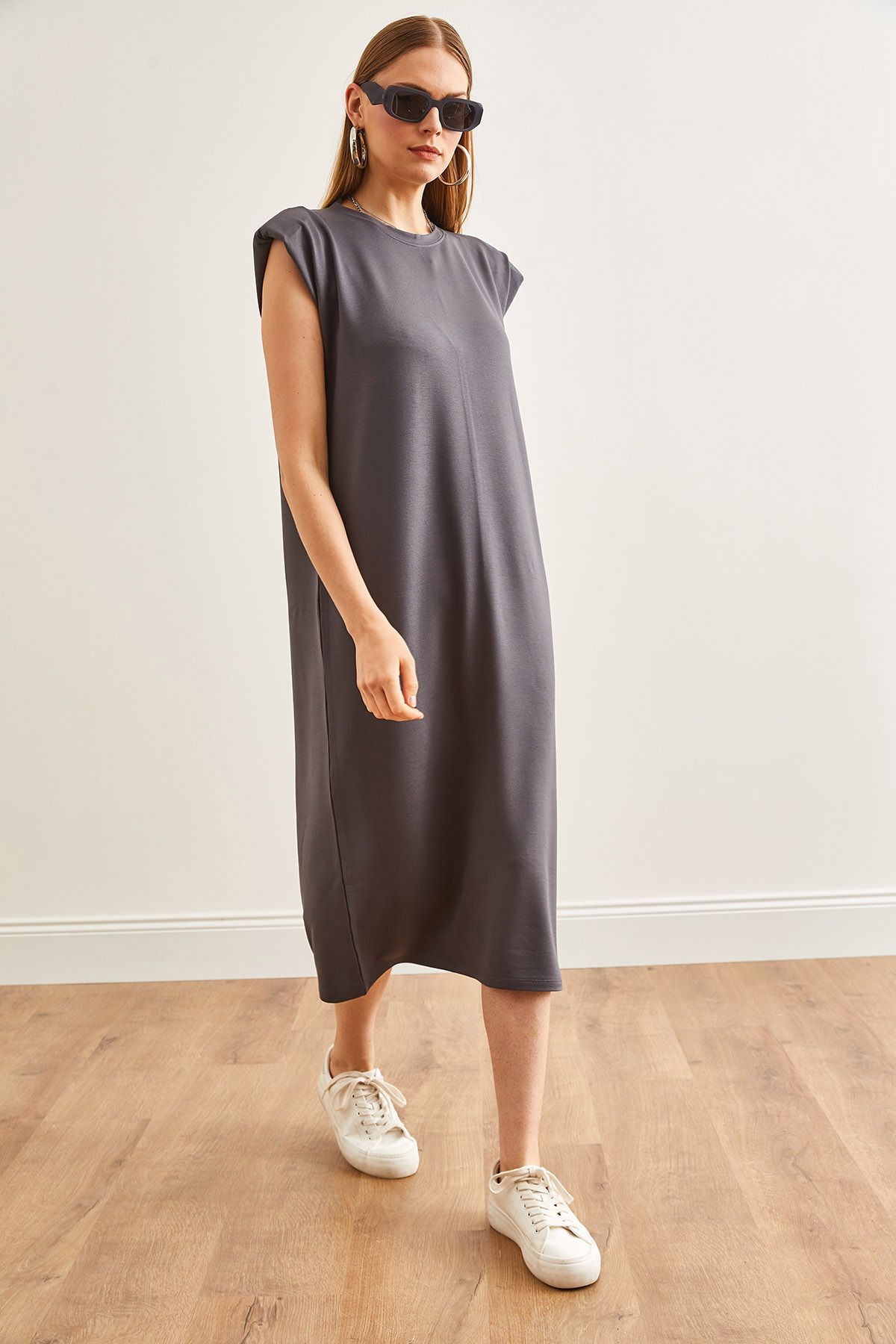Olalook-Rochie Cristal Afumat - Căptușită pe Umeri, ELB-19002086 2