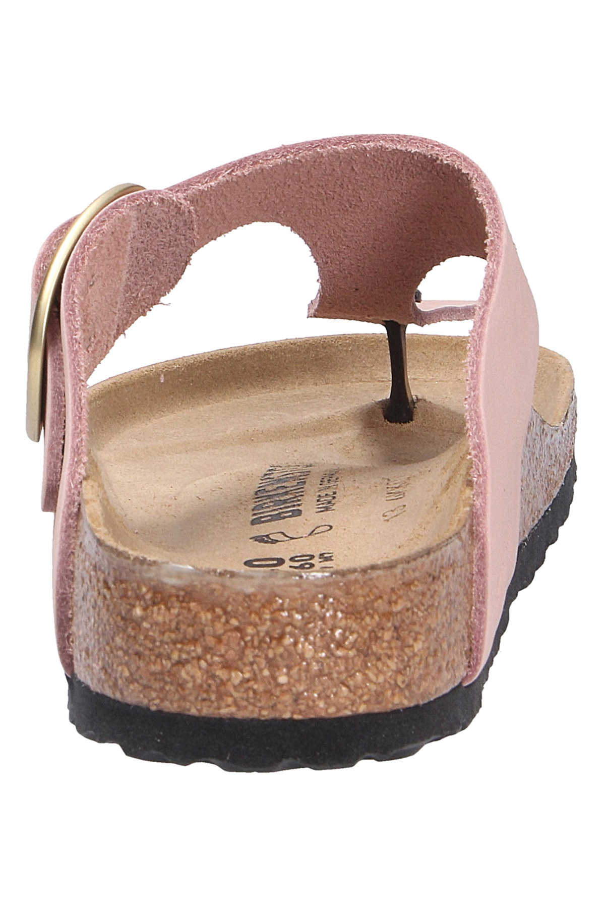 دمپایی بیرکن استاک زنانه چرم مصنوعی صورتی  راسته      Street Style / استایل خیابانی | Birkenstock 274-57-0096 DE - تصویر 7