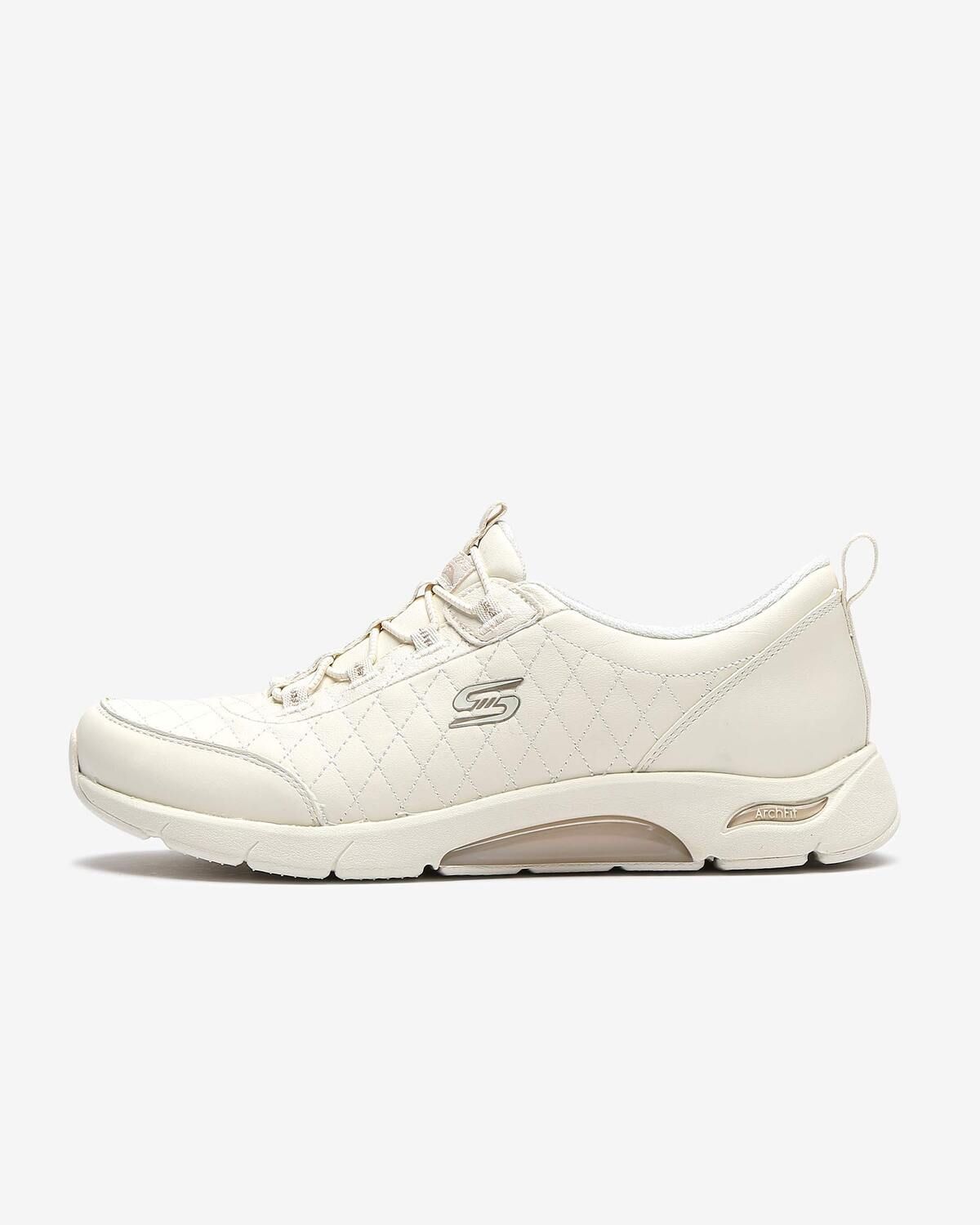 کفش ورزشی اسکیچرز کتانی زنانه سفید مدل SKECH-AİR ARCH FİT سبک Skechers
