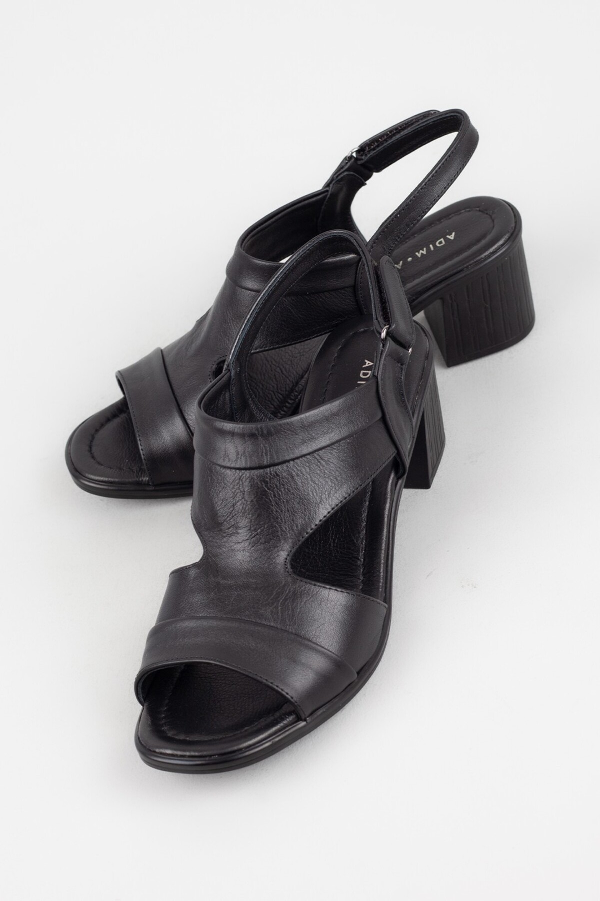 صندل زنانه مشکی Adım Adım | TYCFB41D1BDC930EE0 اورجینال - تصویر 5