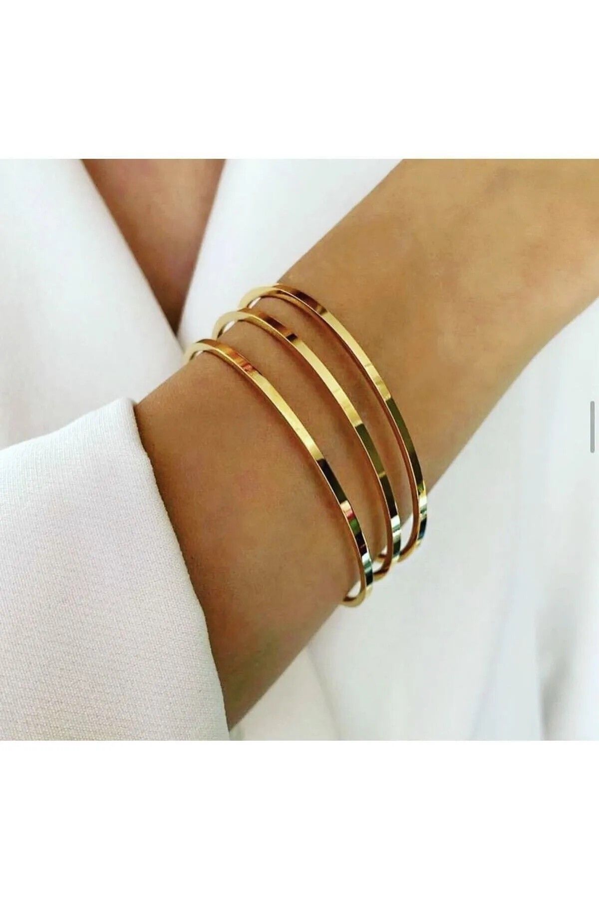 MUTENA-316L Steel Ajda Bracelet - 3-Piece Bracelet Set 4