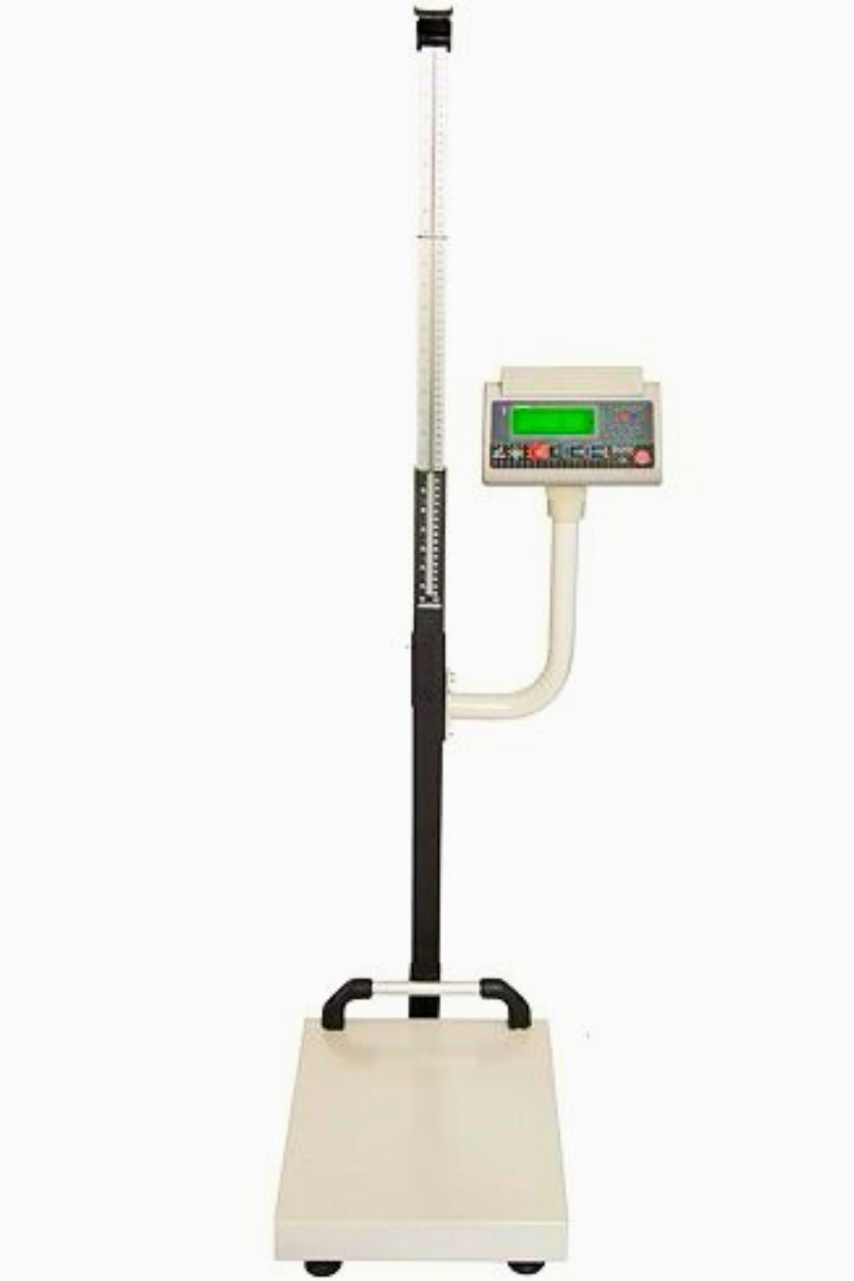 Medkimsan Boy Ölçerli Dijital Baskül | 300 kg Tartar | 50 gr Hassasiyet | 210 cm Boy Ölçer