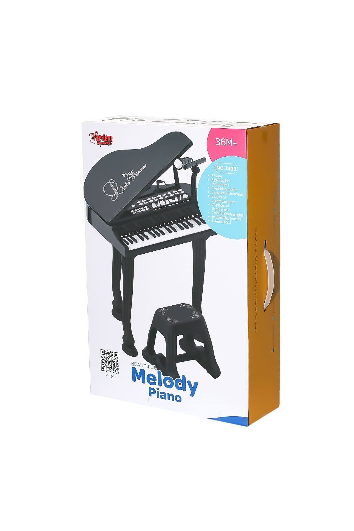 Genel Markalar BAO-1403(0237) 37 Tuşlu Büyük Piano MP3 -Vardem