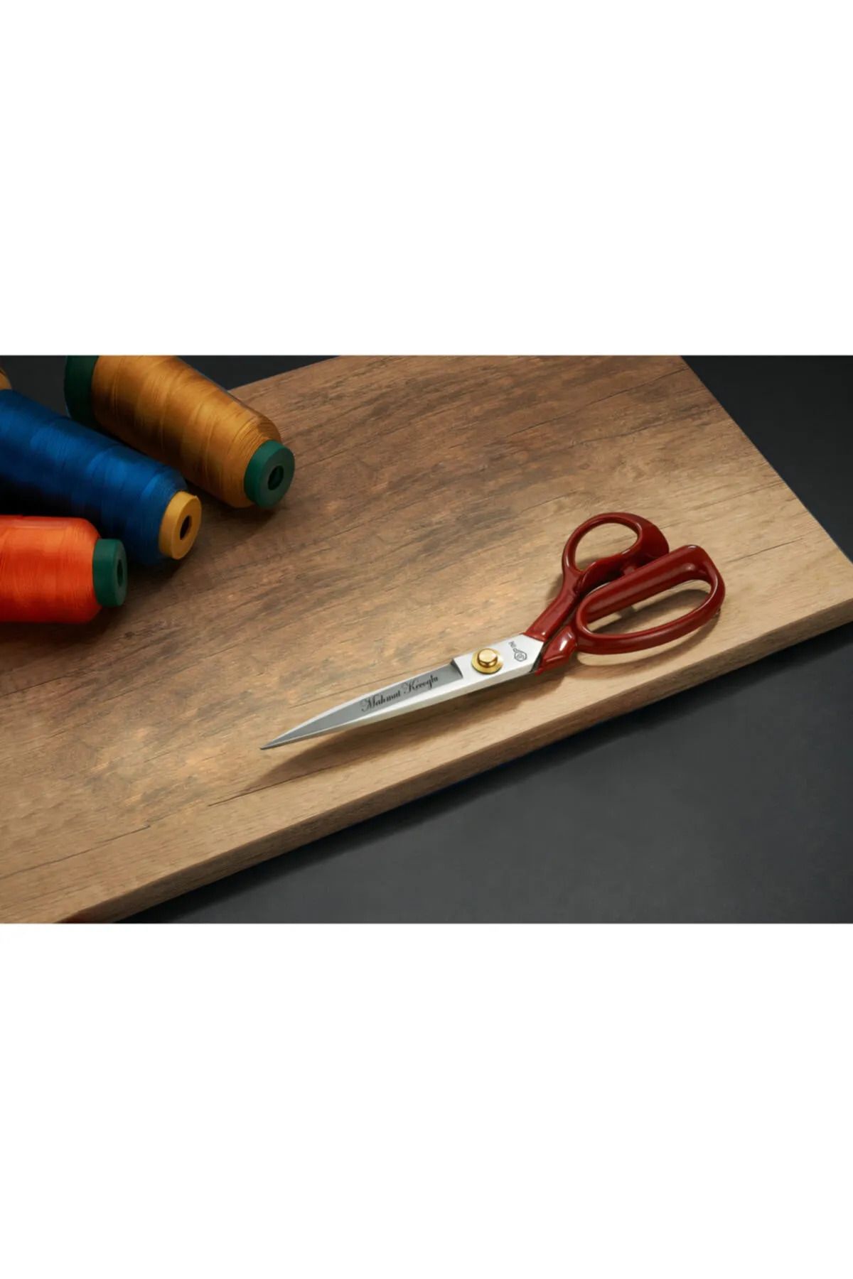 ACELEYOLLA-10'' Size Fabric Cutting Scissors with Nut - 1104 Model 1