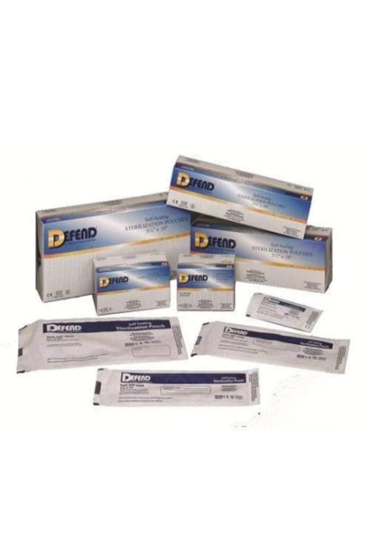Kendinden Yapışkanlı Otoklav Poşeti 9 x 26 cm (200 Lük)
