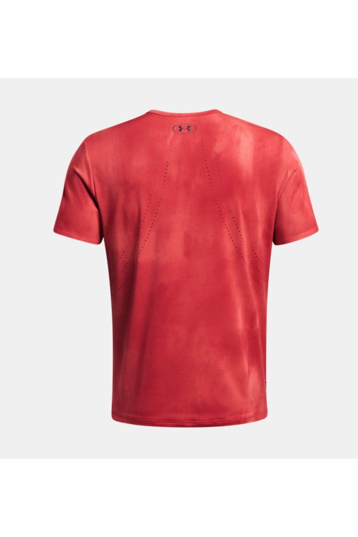 تی شرت قرمز مردانه آستین کوتاه و ناپدید شده می شود 814 Under Armour