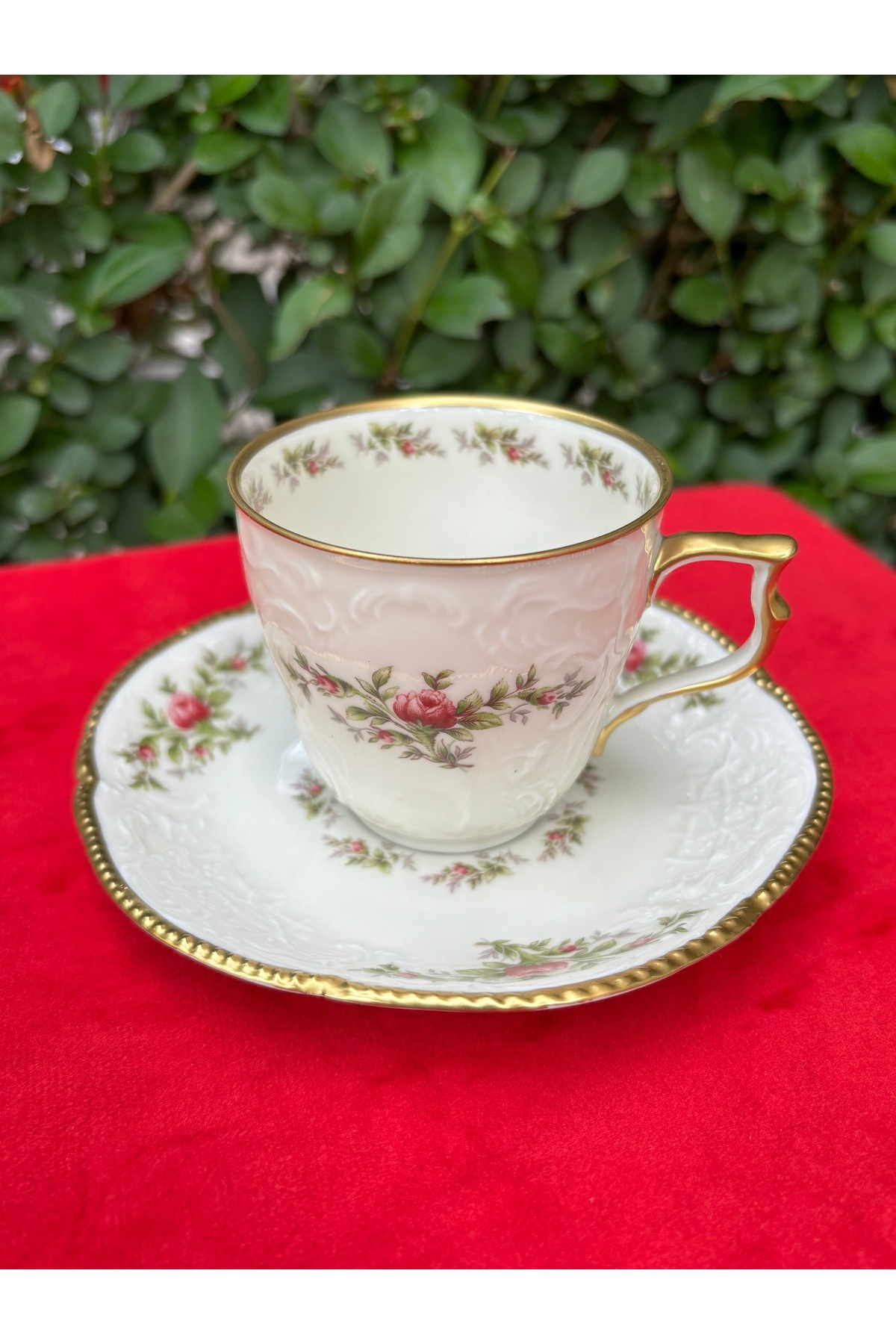 Rosenthal classic rose tea and coffee cup - double Turkish coffee size