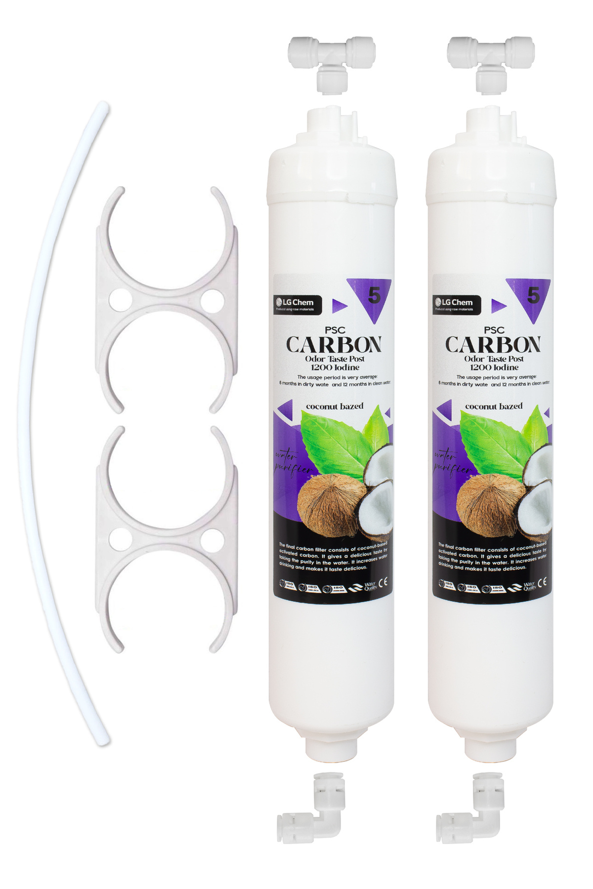 Post Carbon Sweetener Filter for Water Purifiers 2Pcs Advantage Pack
