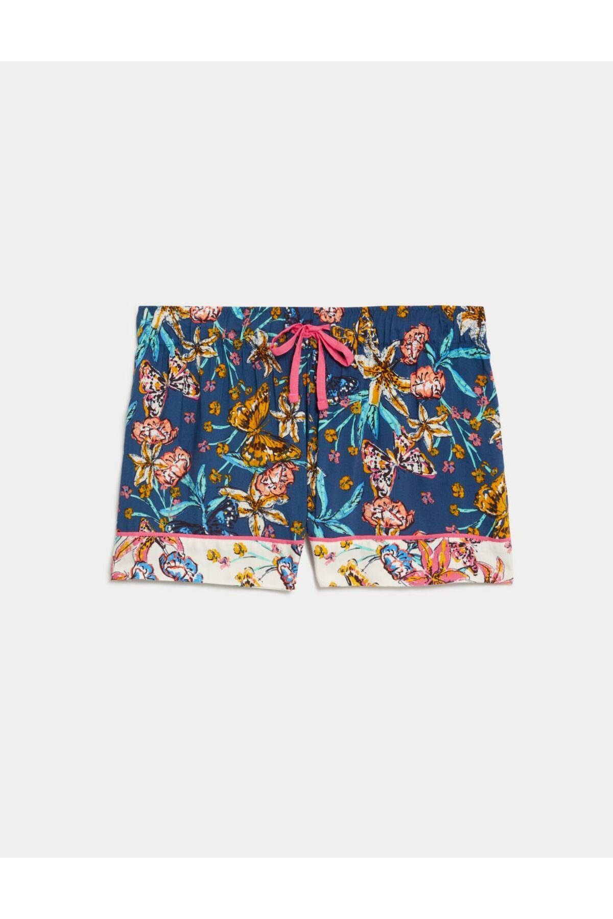Marks & Spencer-Butterfly Pattern Shorts Under Pajamas 5