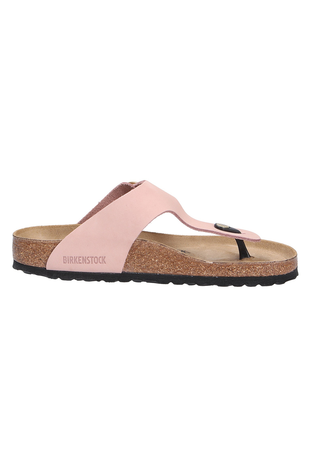 دمپایی بیرکن استاک زنانه چرم مصنوعی صورتی  راسته      Street Style / استایل خیابانی | Birkenstock 274-57-0096 DE - تصویر 5
