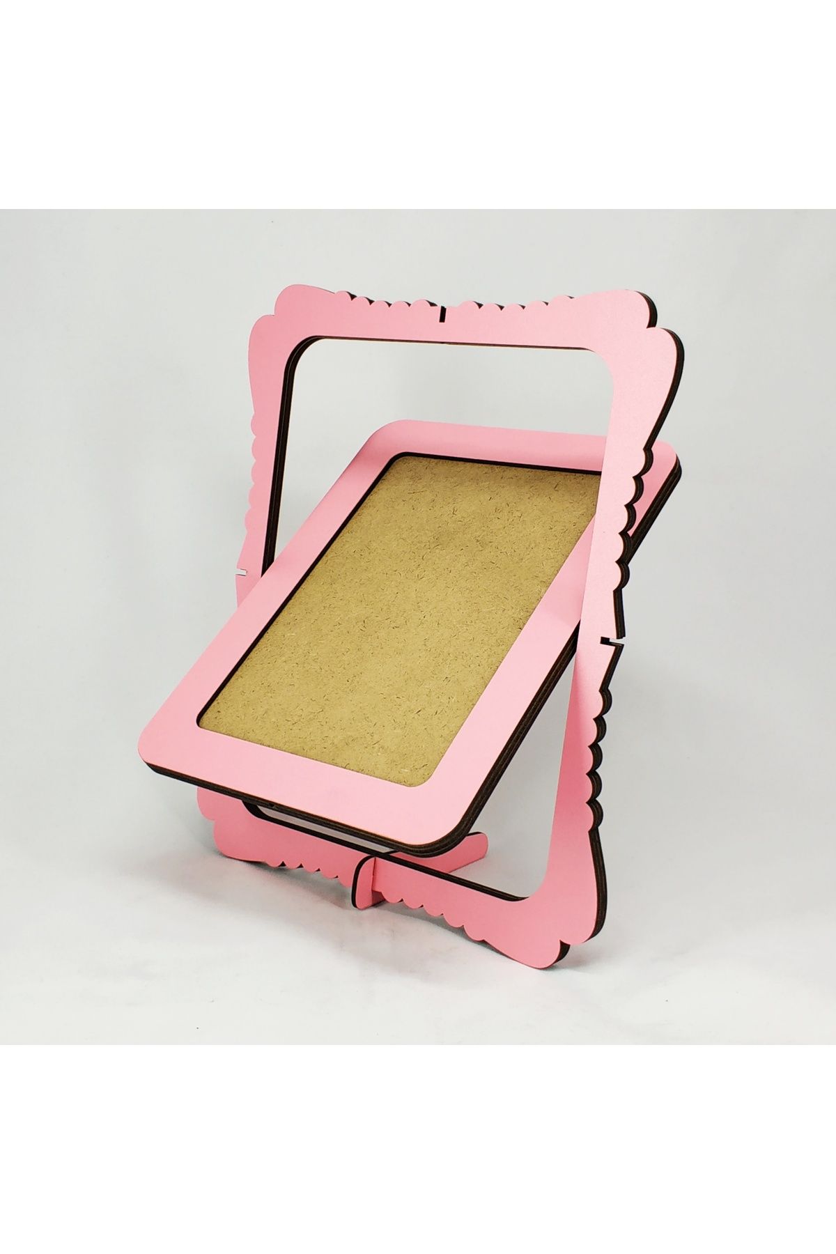 LAZER ART-15X21 ROTATING WOODEN FRAME - DOUBLE SIDED GRADER FRAME - LASERCERCEVE0005 3