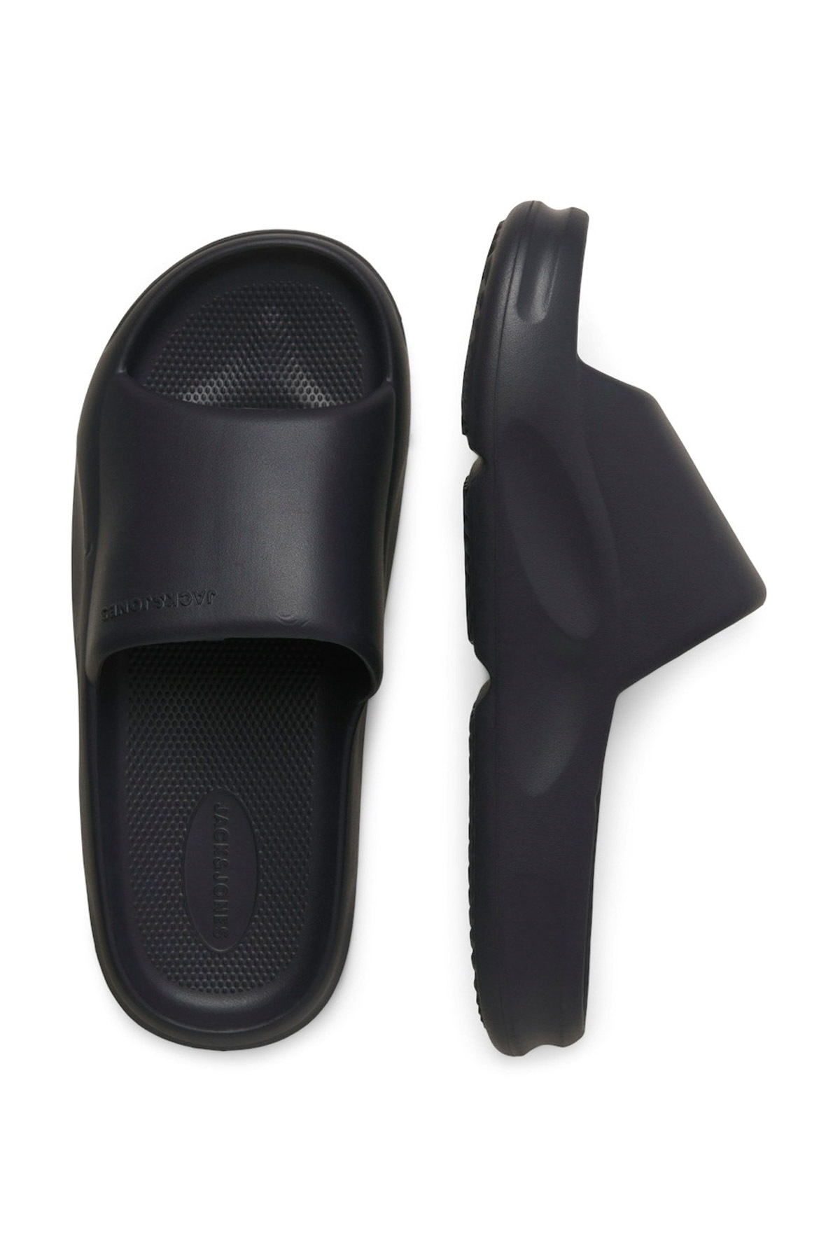 دمپایی جک اند جونز مردانه اوا / پی وی سی خاکستری  راسته      کژوال/روزمره | Jack & Jones JFWSTATUS MOULDED SLIDER TR - تصویر 5