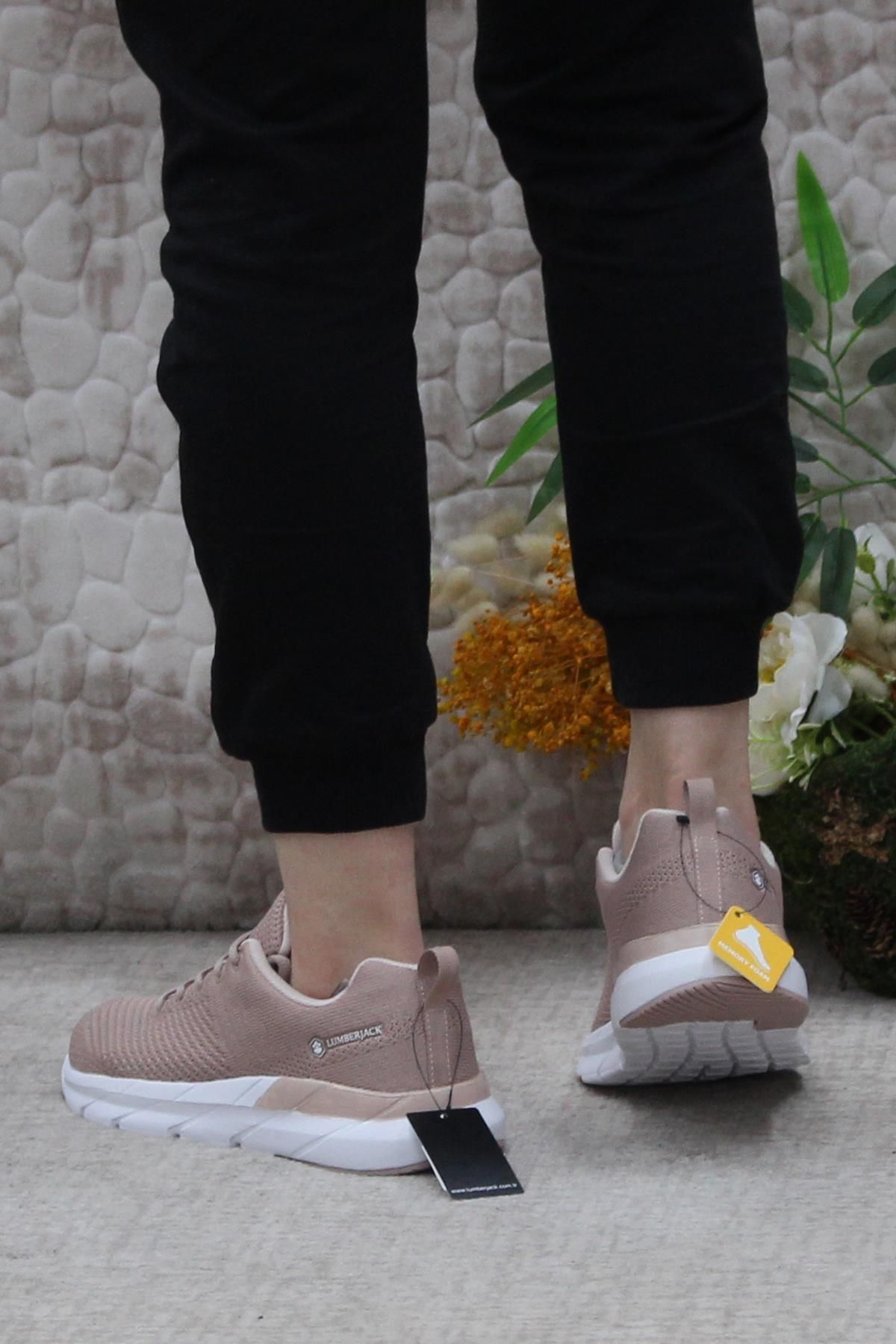 کفش پیاده روی صورتی زنانه اتصال WMN Pink Casual Light Original Product Lumberjack