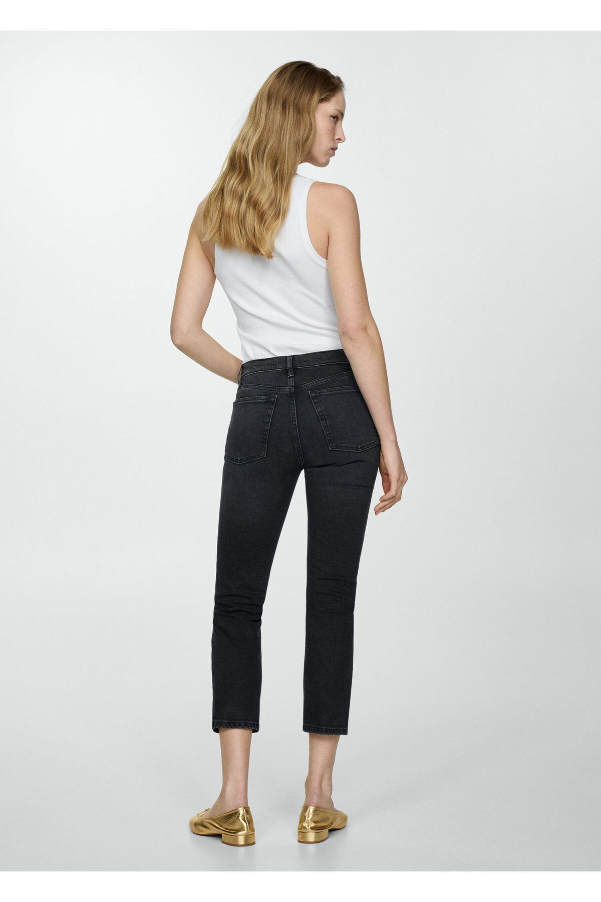 Siyah Denim Kadın Jeans 67040673