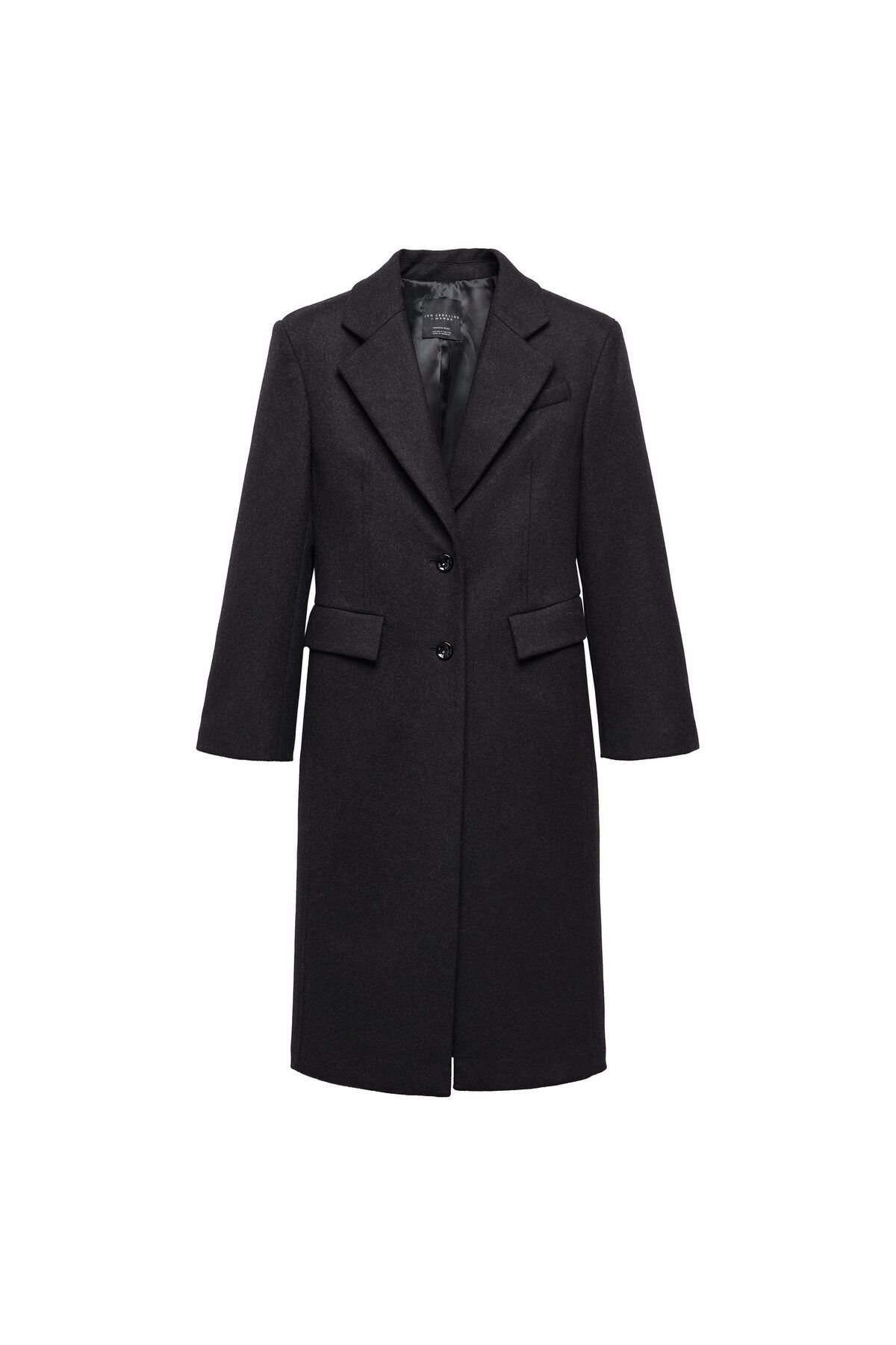 MANGO-Gray Women's Coat57079115 4