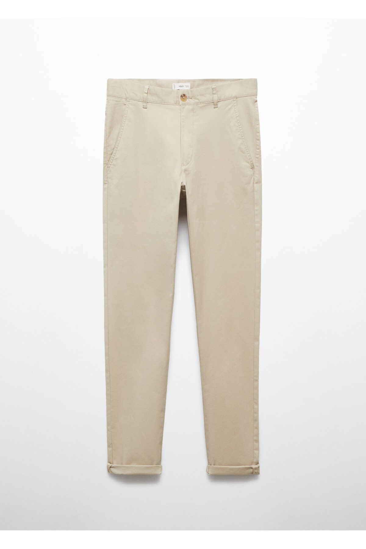 MANGO Kids-Beige Pants for Kids 3