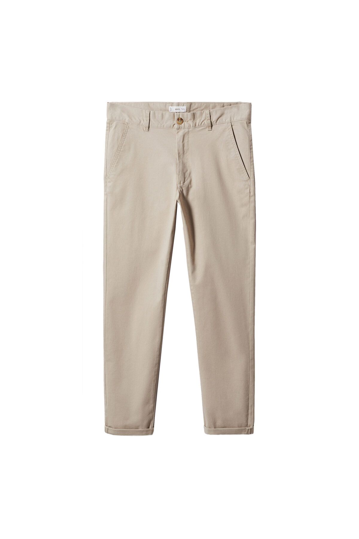 MANGO Kids-Beige Pants for Kids 4