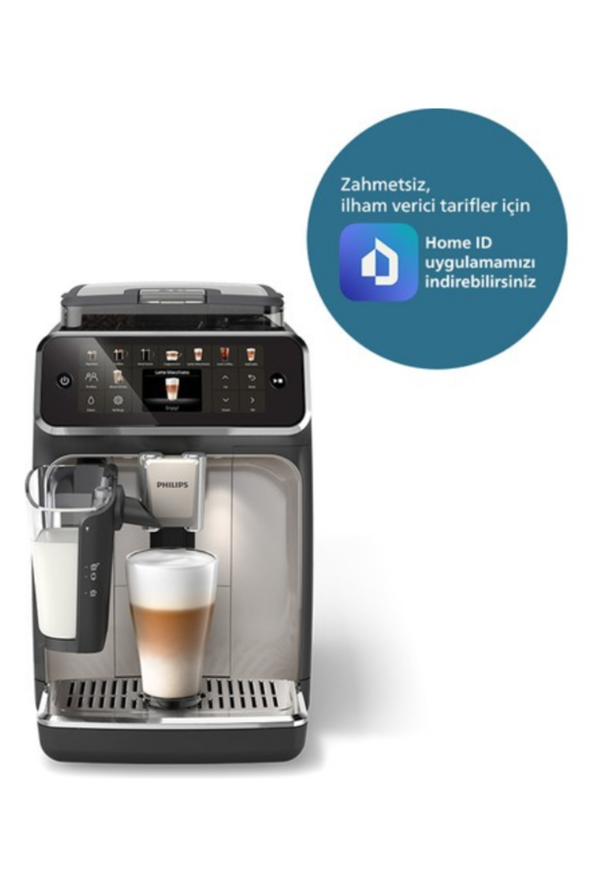 Premium LatteGo Tam Otomatik Espresso Makinesi 20 çeşit Sıcak ve Soğuk içecek