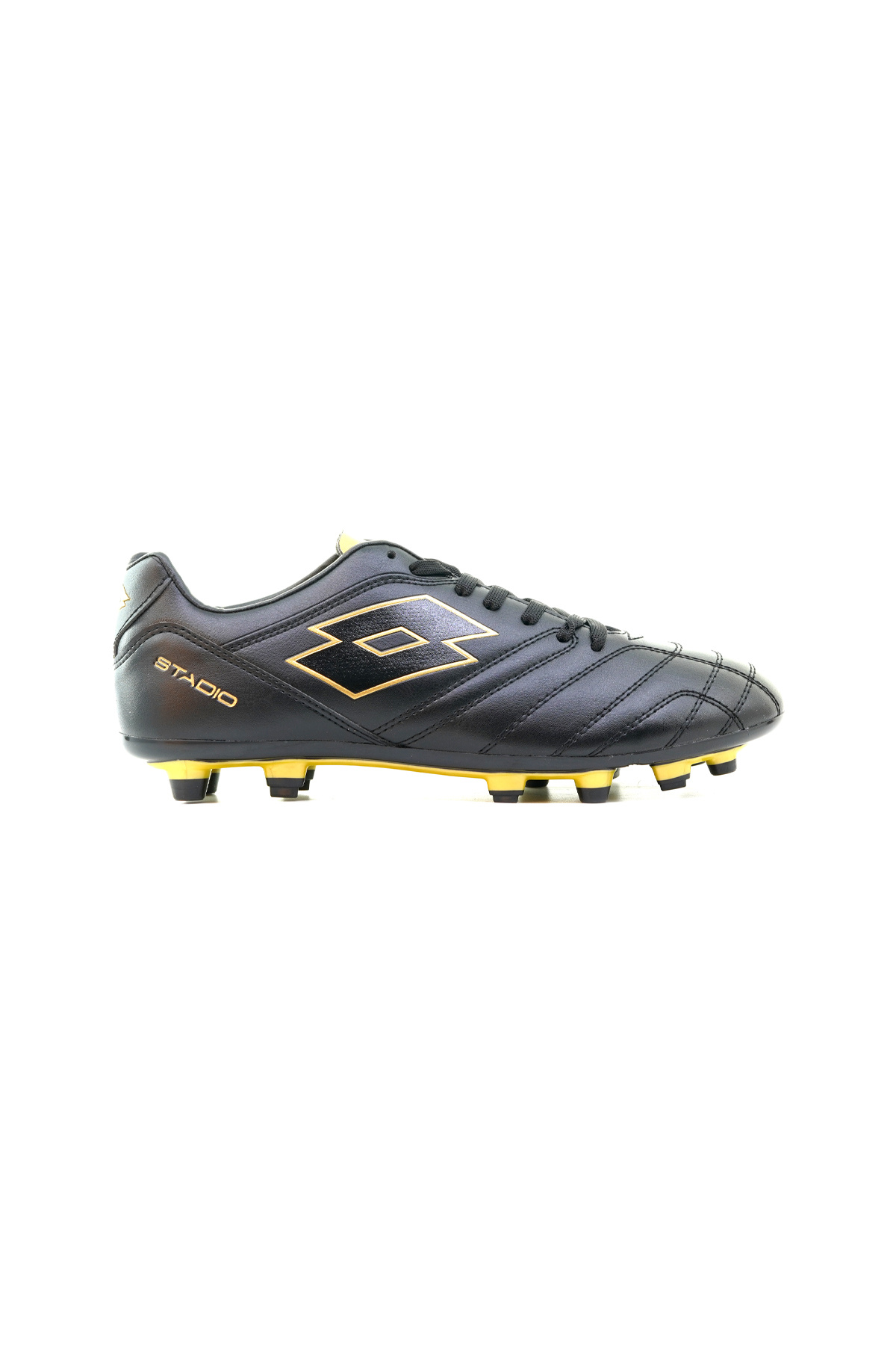 لوتو کفش فوتبال مردانه کرم مردانه STADIO FG 4FX (40-45) 24Y STADIO FG 4FX M BLACK/GOLD