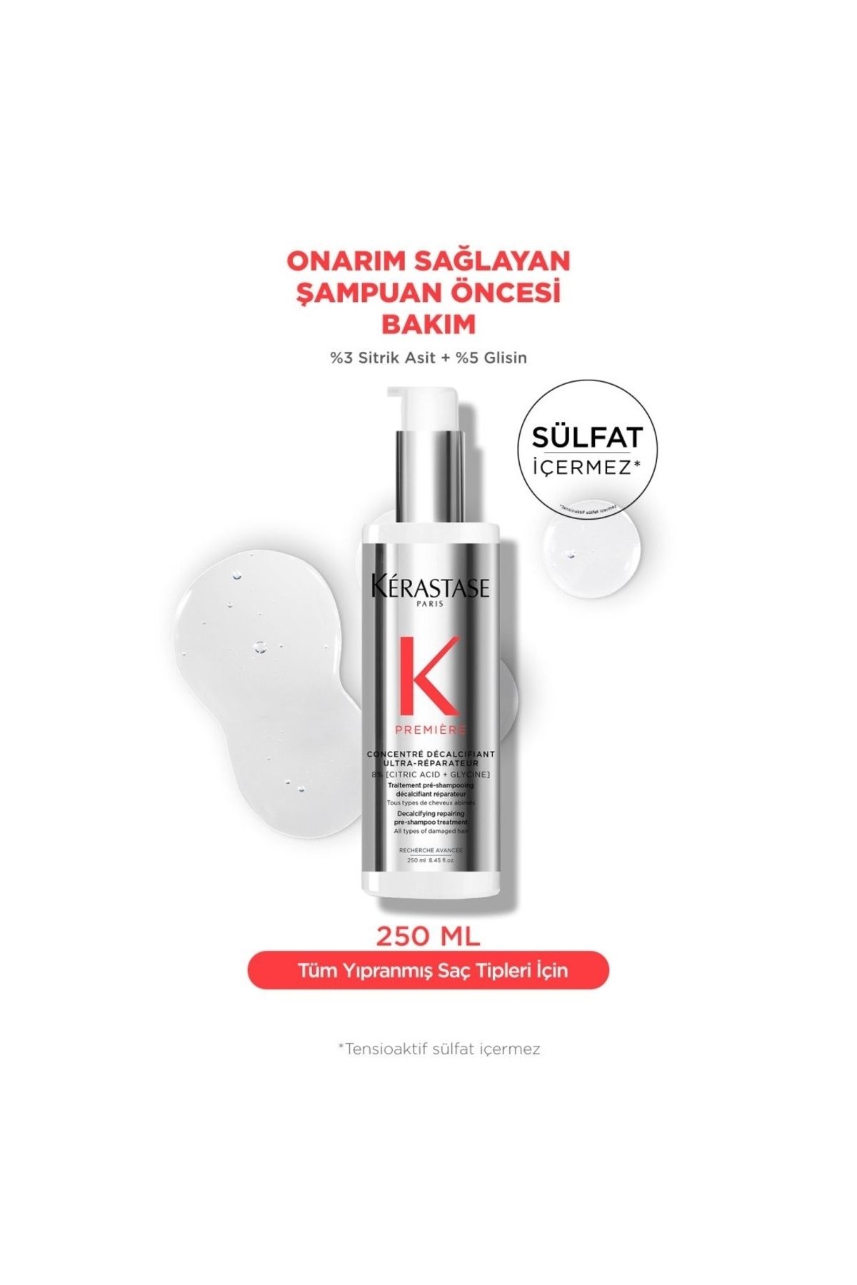 شامپو ضد کلسیم ترمیم کننده پریمیر کنسانتره 250 میلی لیتریEVAHAIR53 Kerastase