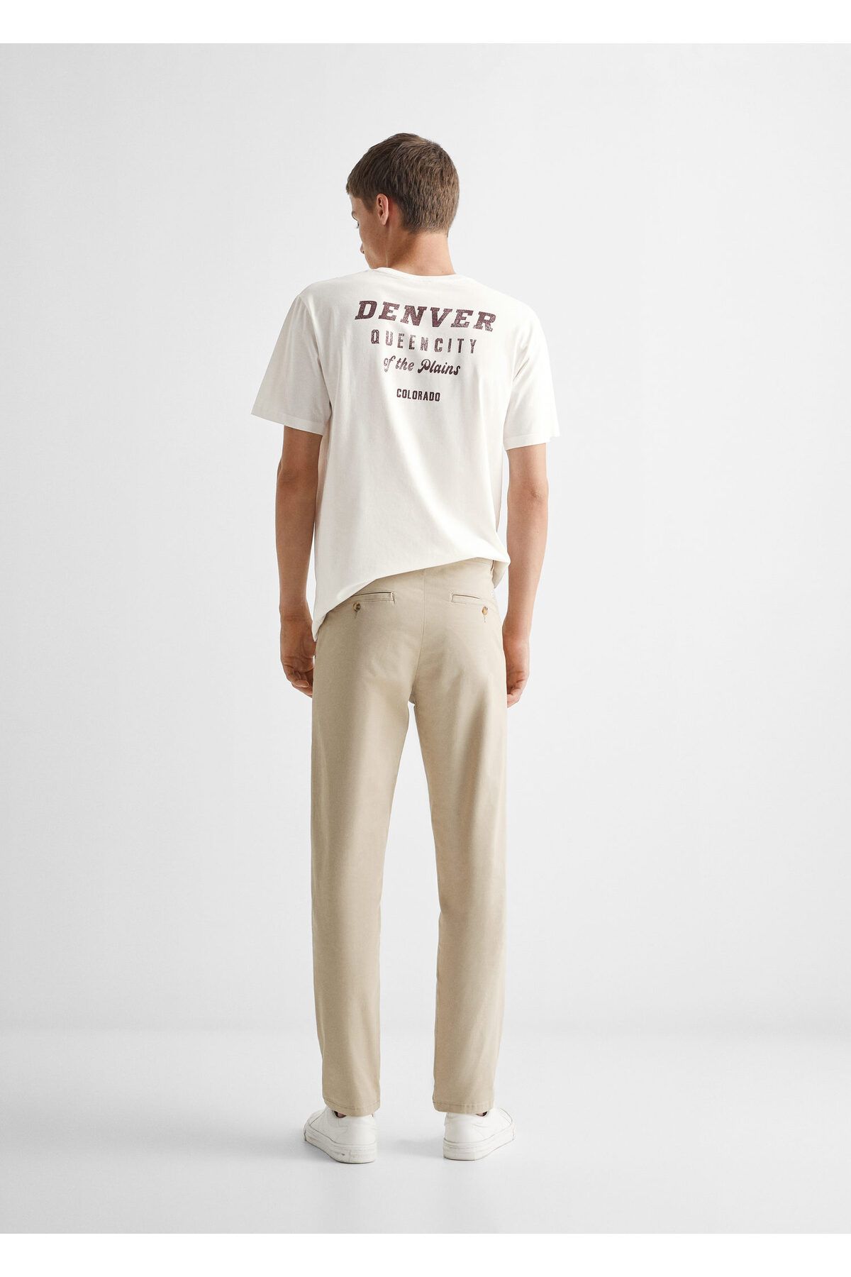MANGO Kids-Beige Pants for Kids 9