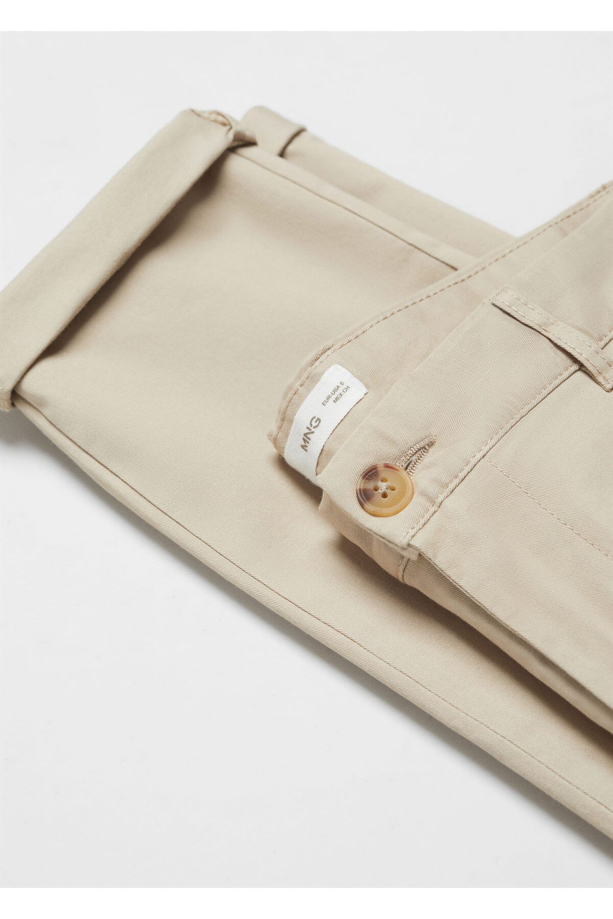 MANGO Kids-Beige Pants for Kids 7