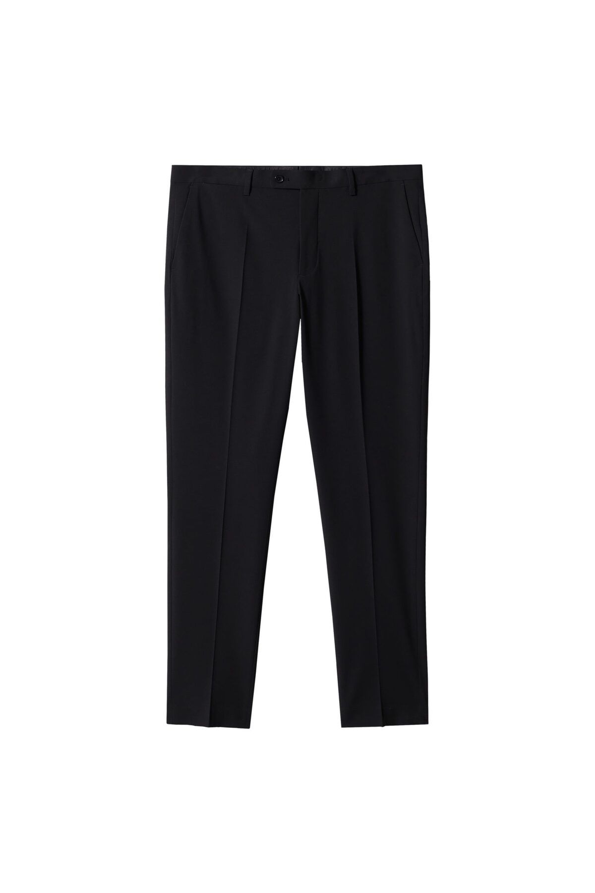 MANGO Man-Pantaloni negri pentru bărbați57040716 4