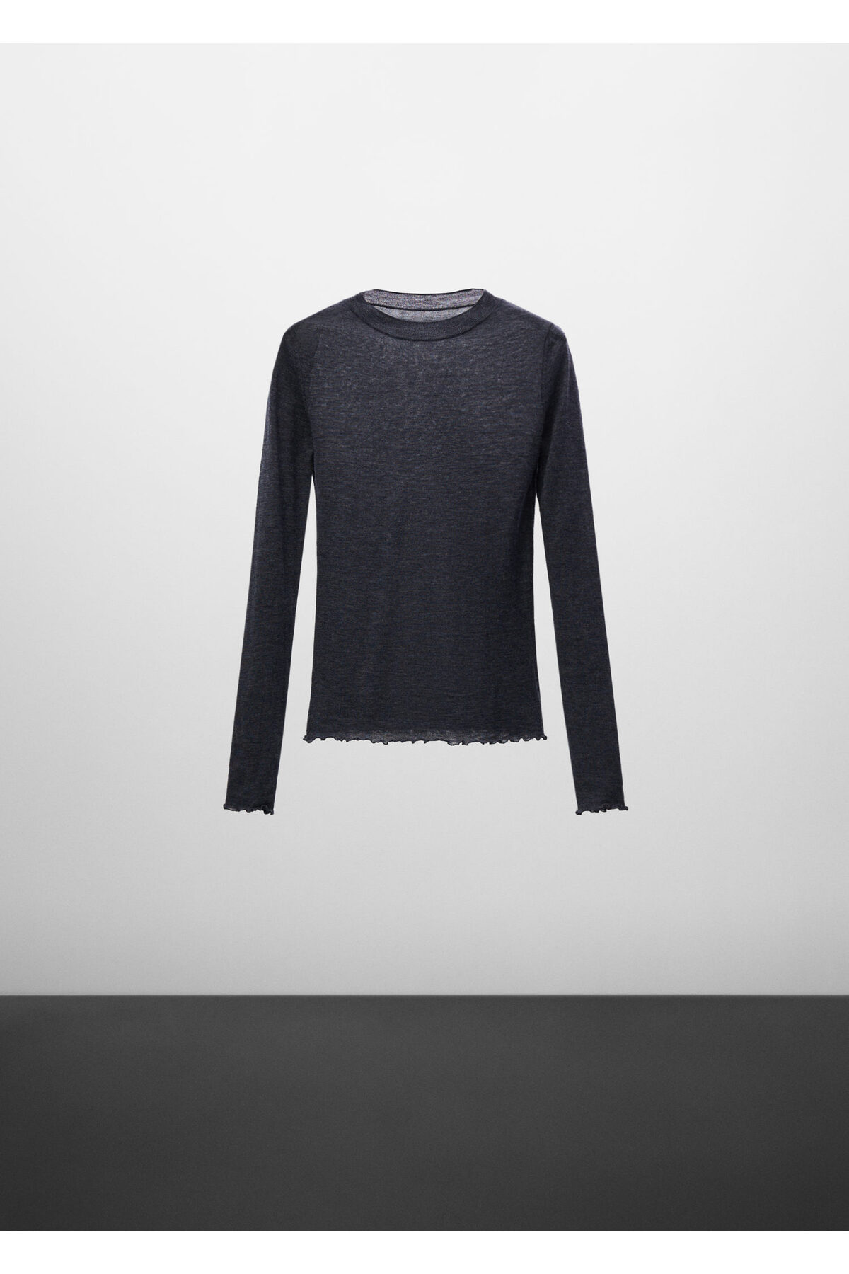 بافت و پلیور زنانه رنگارنگ منگوMANGO | 57029113 اورجینال - تصویر 3