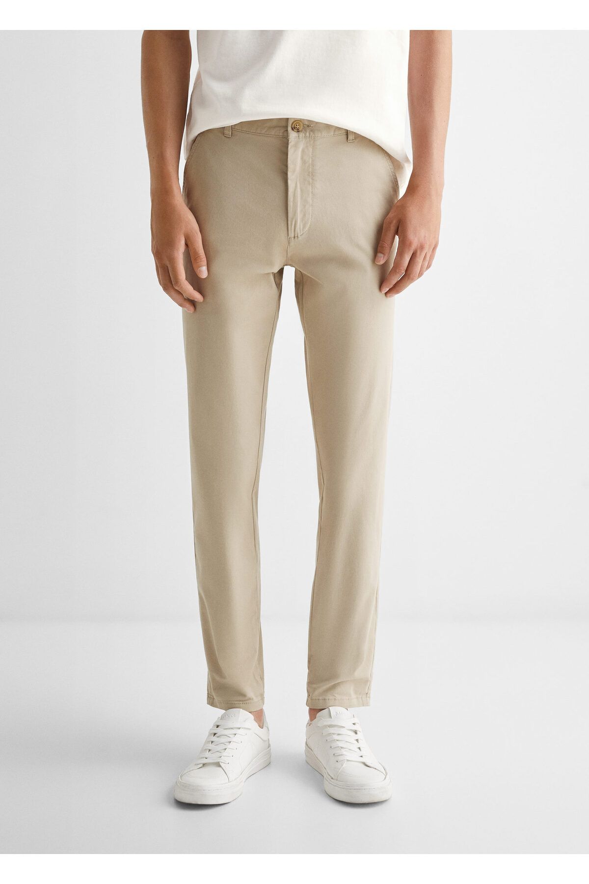 MANGO Kids-Beige Pants for Kids 6